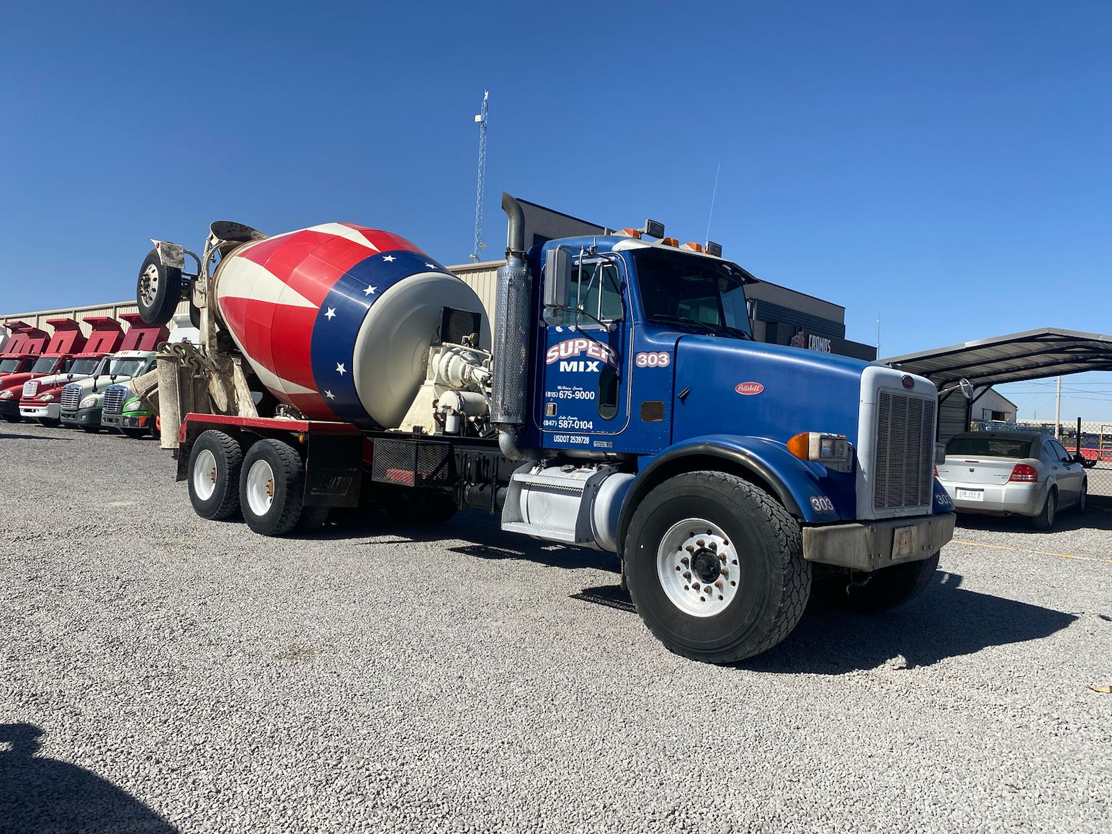 #2658 Trompo Peterbilt 1999 Motor Caterpillar Estándar 15 Vel. 42,000lb