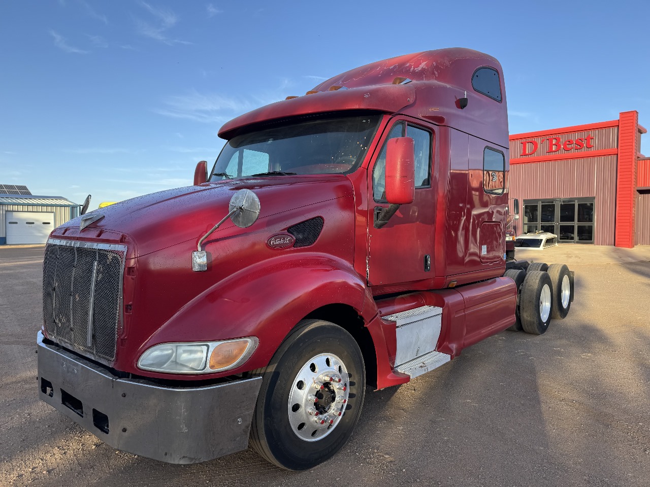 #1038 Camion Peterbilt Año 2007 Motor Cummins ISX 450ST-450hp Automatico 10 Vel. 40,000lb
