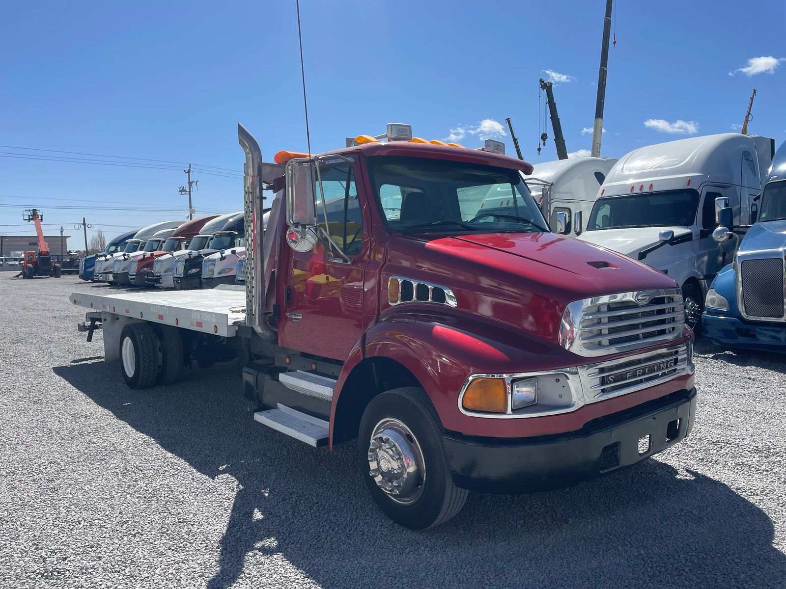#1399 Camion Grua Sterling 2002 Motor Mercedez Benz Automatica 42,000lb