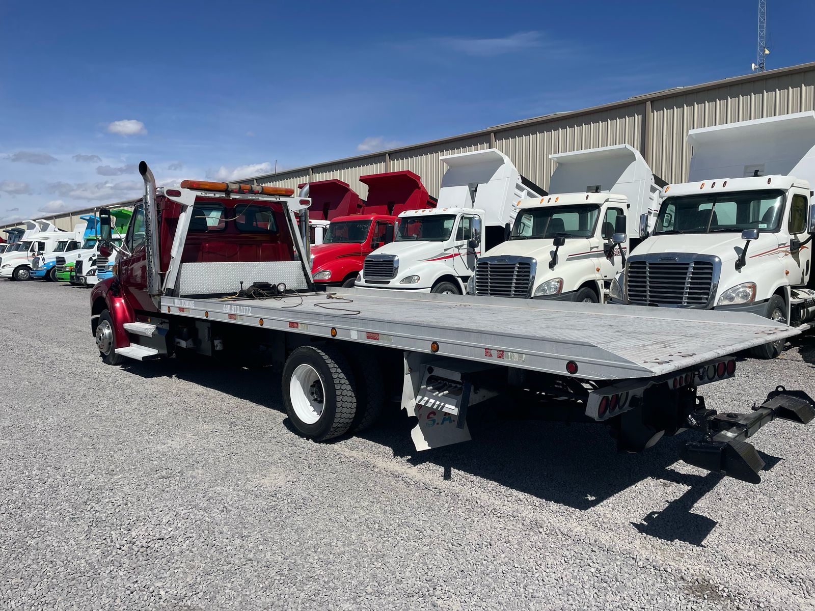 #1399 Camion Grua Sterling 2002 Motor Mercedez Benz Automatica 42,000lb