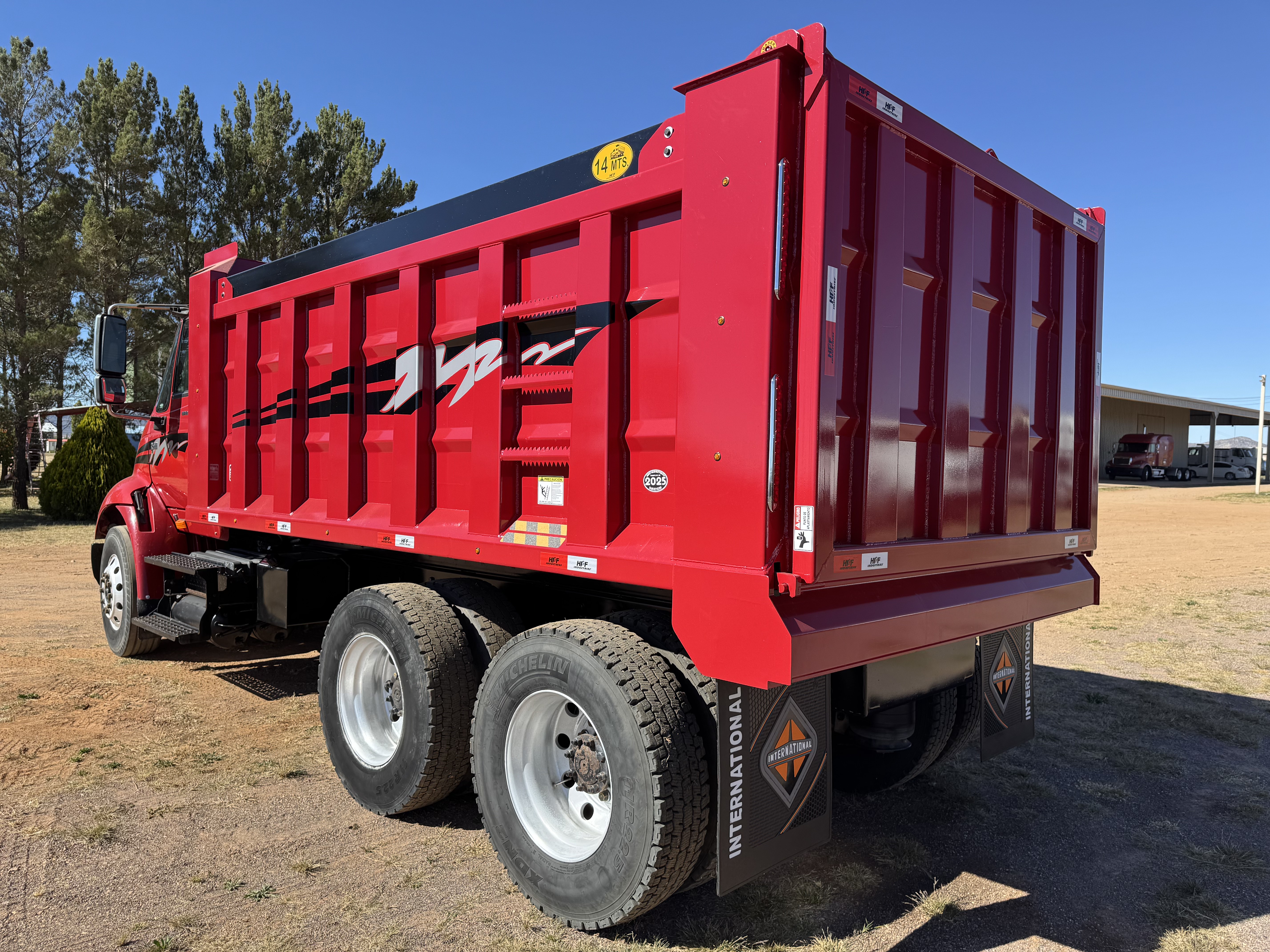 2007 Volteo/Dompe International Motor Cummins ISM Estándar Acorazado 14m Placas Estatales #7297