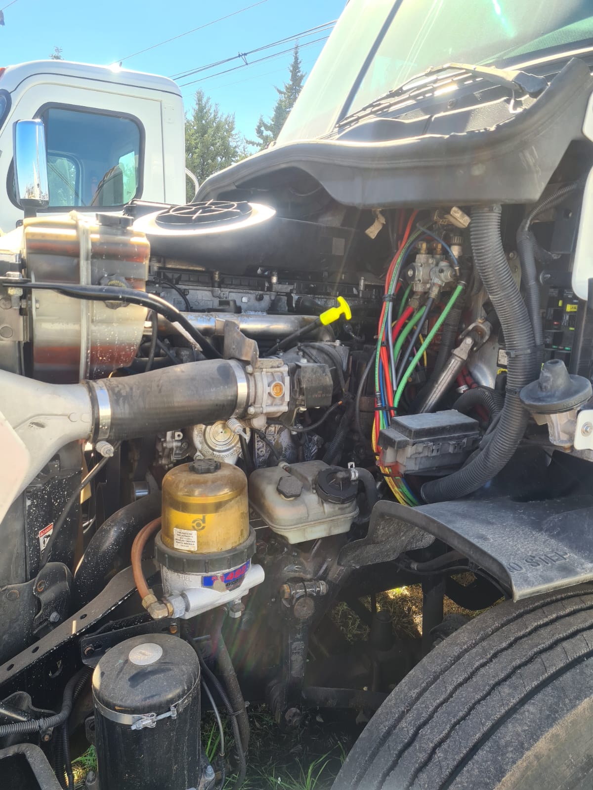 #2648 Camion Freightliner Cascadia Day Cab 2012 Motor DD13 Automatico Placas Estatales 