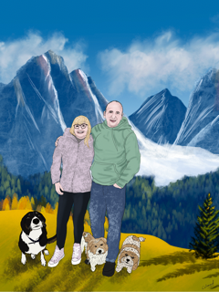 Custom Digital Portrait