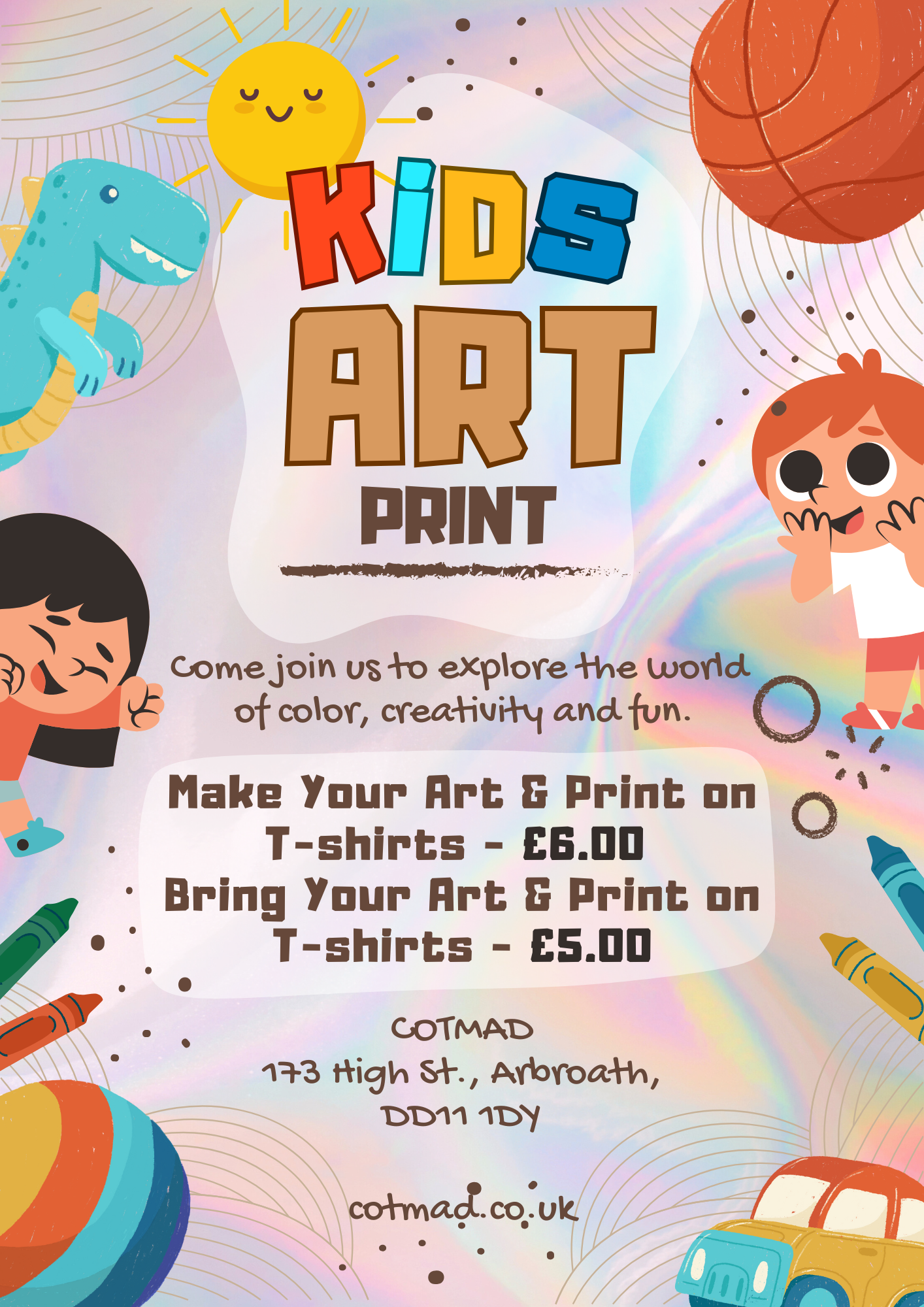 Kids Art Print