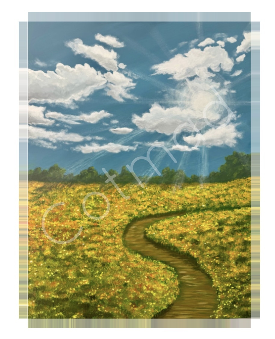 PRINT - Spring Field