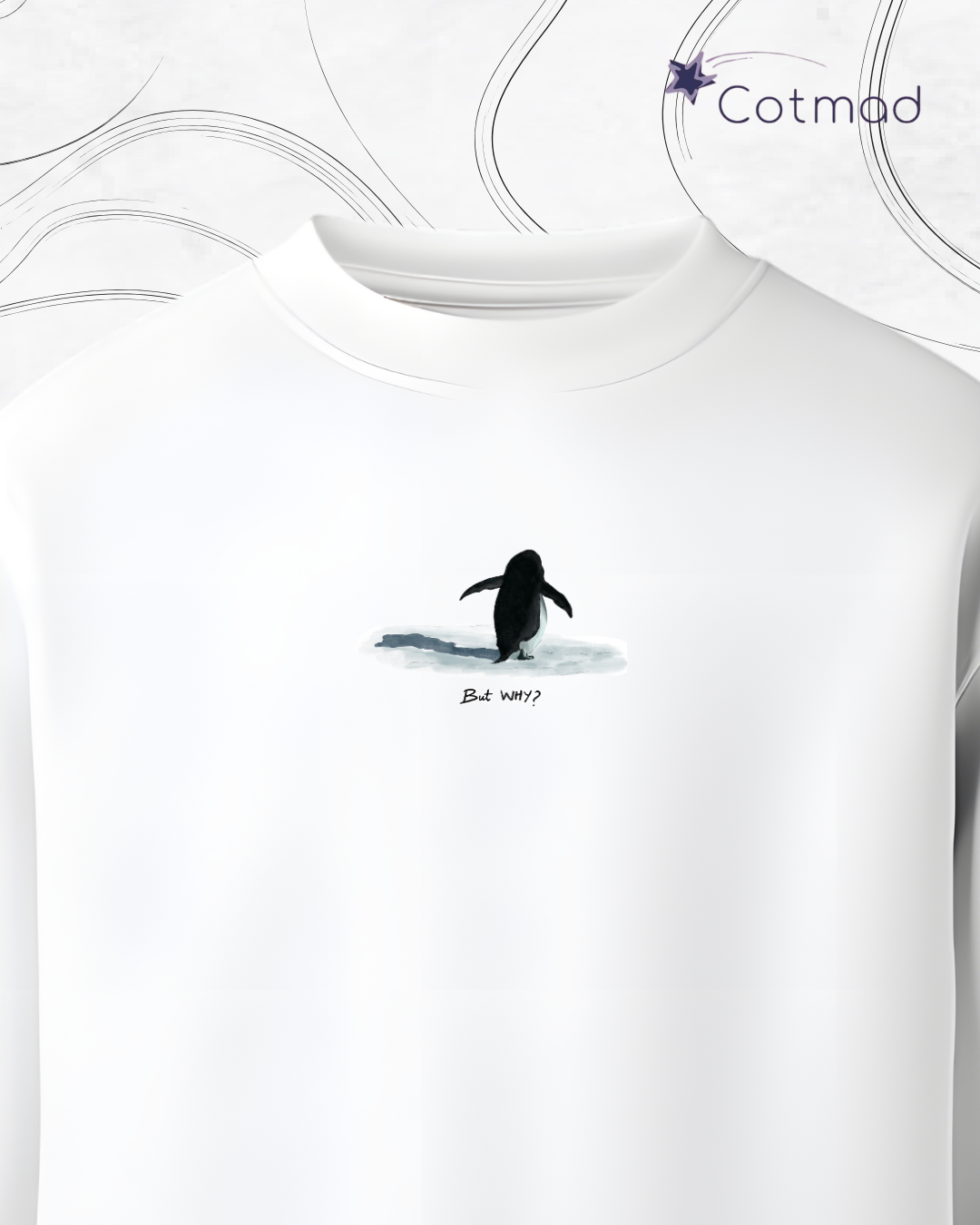 He Lived Penguin Sweatshirt
