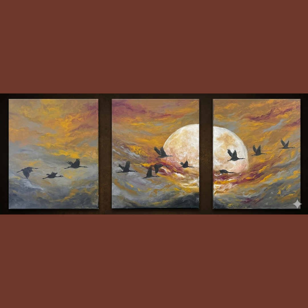 Celestial Migration: A Triptych