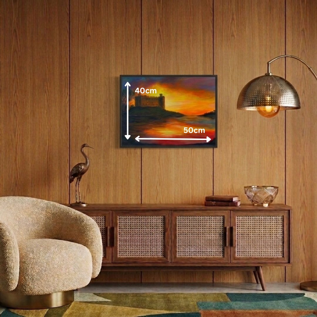 The Golden Bastion: Keptie Pond at Sunset