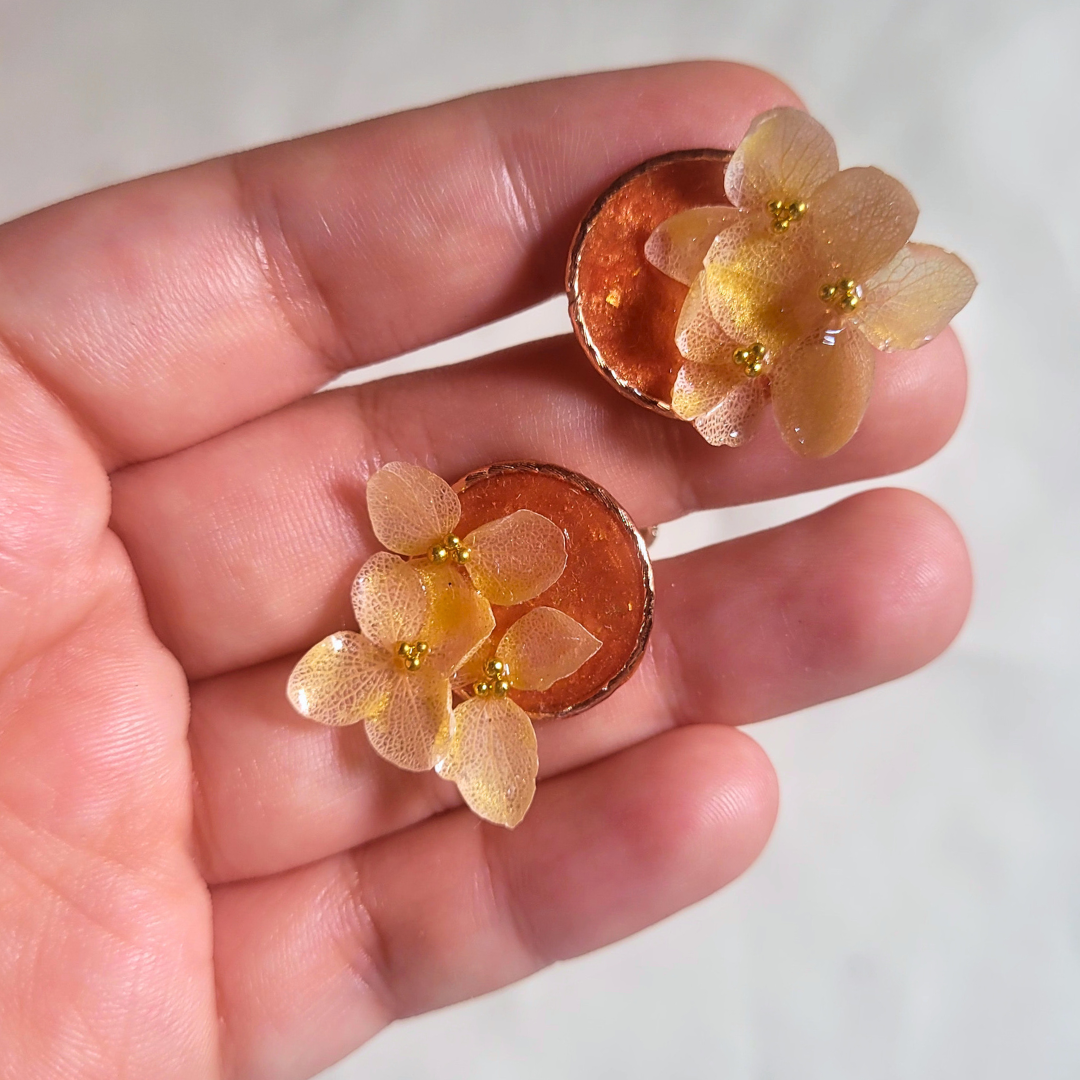 Hydrangea Earrings