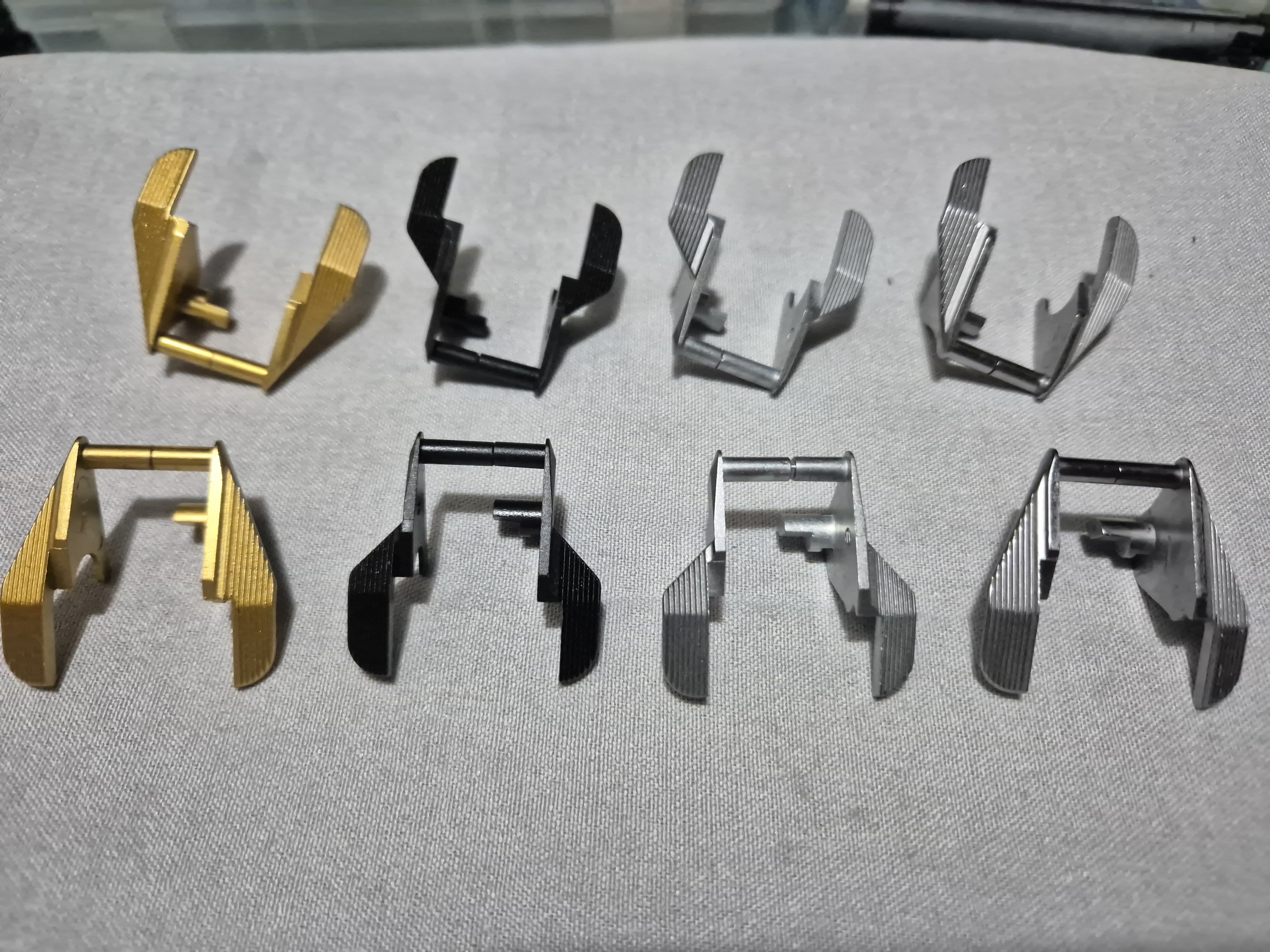 Tokyo Marui Hicapa Ambidextrous Safety / Thumb Safety Goldmatch, 5.1, 4.3