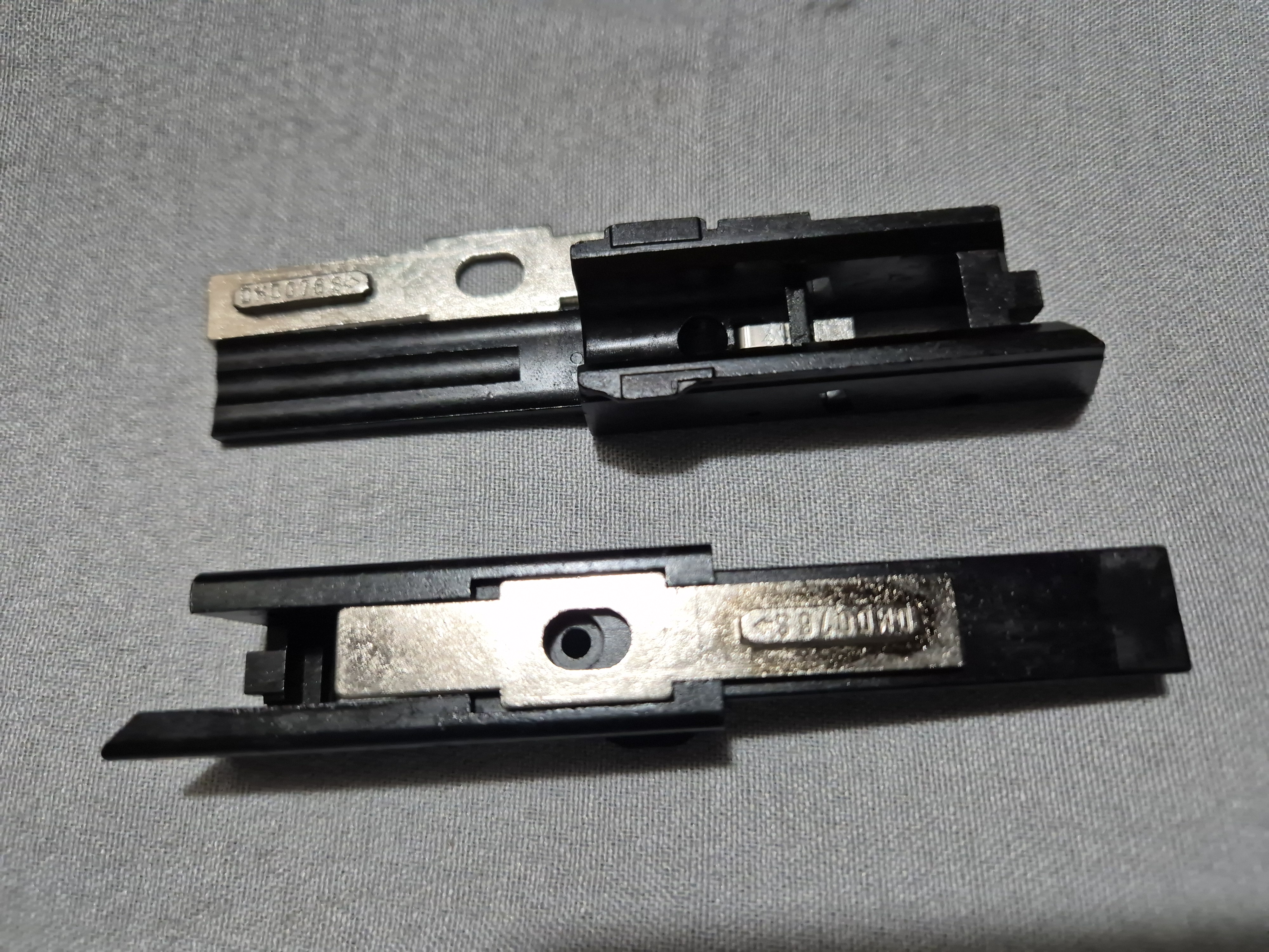 Tokyo Marui Glock 17 Inner Frame / Chassis and Safety Plate