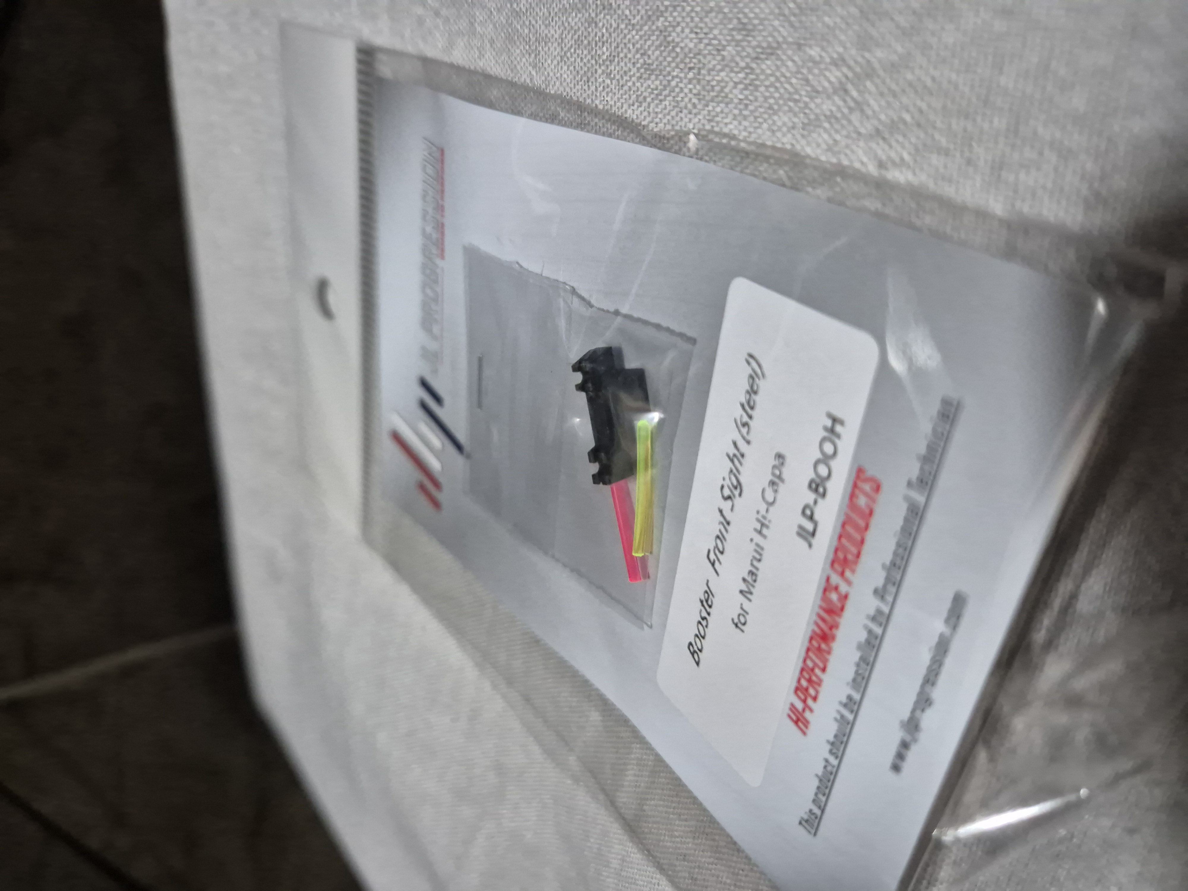 JLP Booster and Combat Front Sight