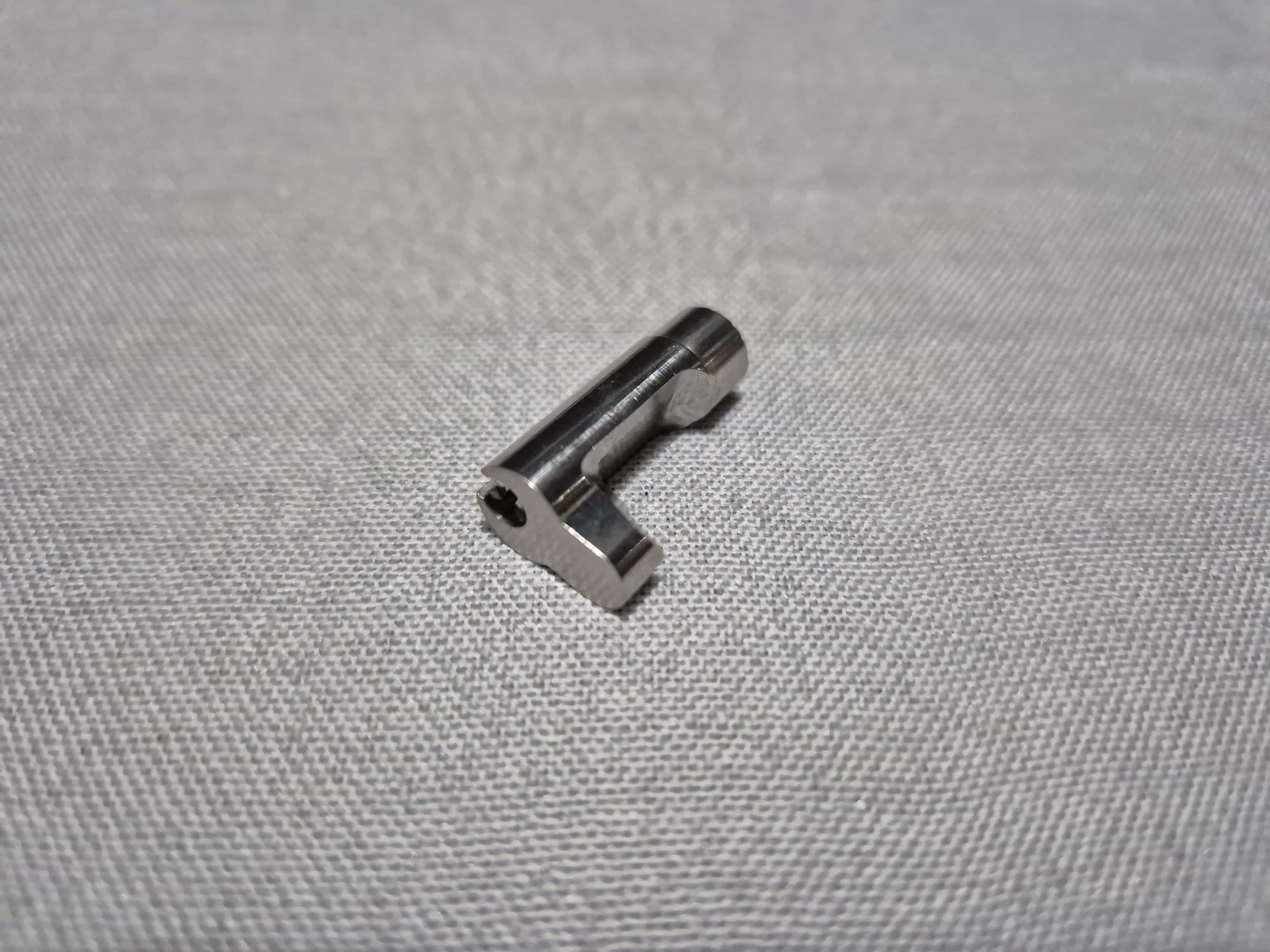 Airsoft Masterpiece 1911 Steel Magazine Release Catch - SILVER