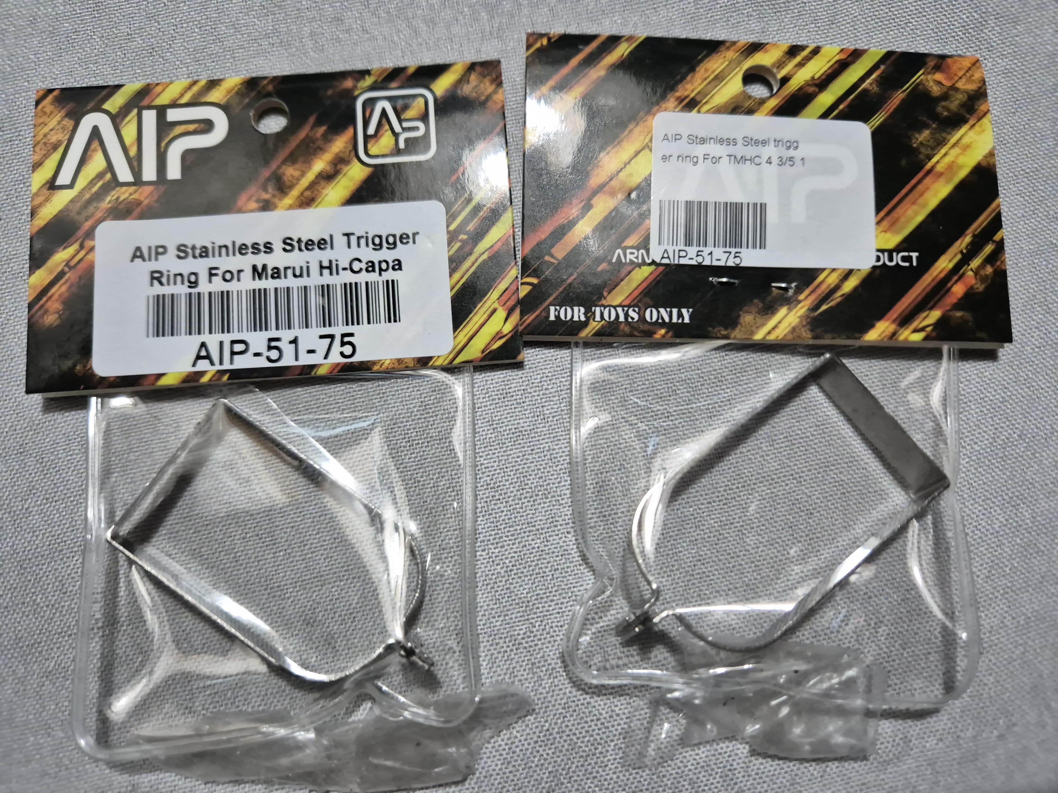AIP Stainless Steel Trigger Ring / Bar for Hi-Capa GBB