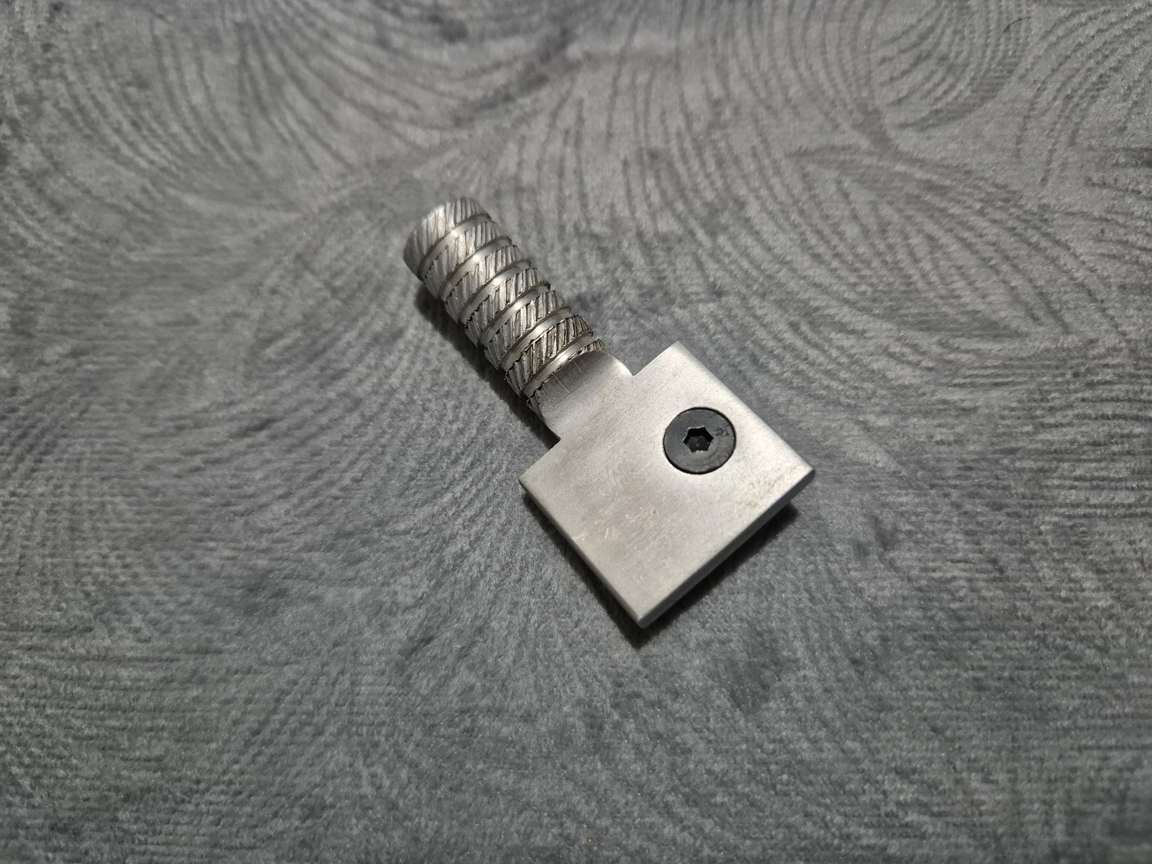 Aluminum Cocking Handle for 5.1 Bomar Type rearsight slot wtih screw