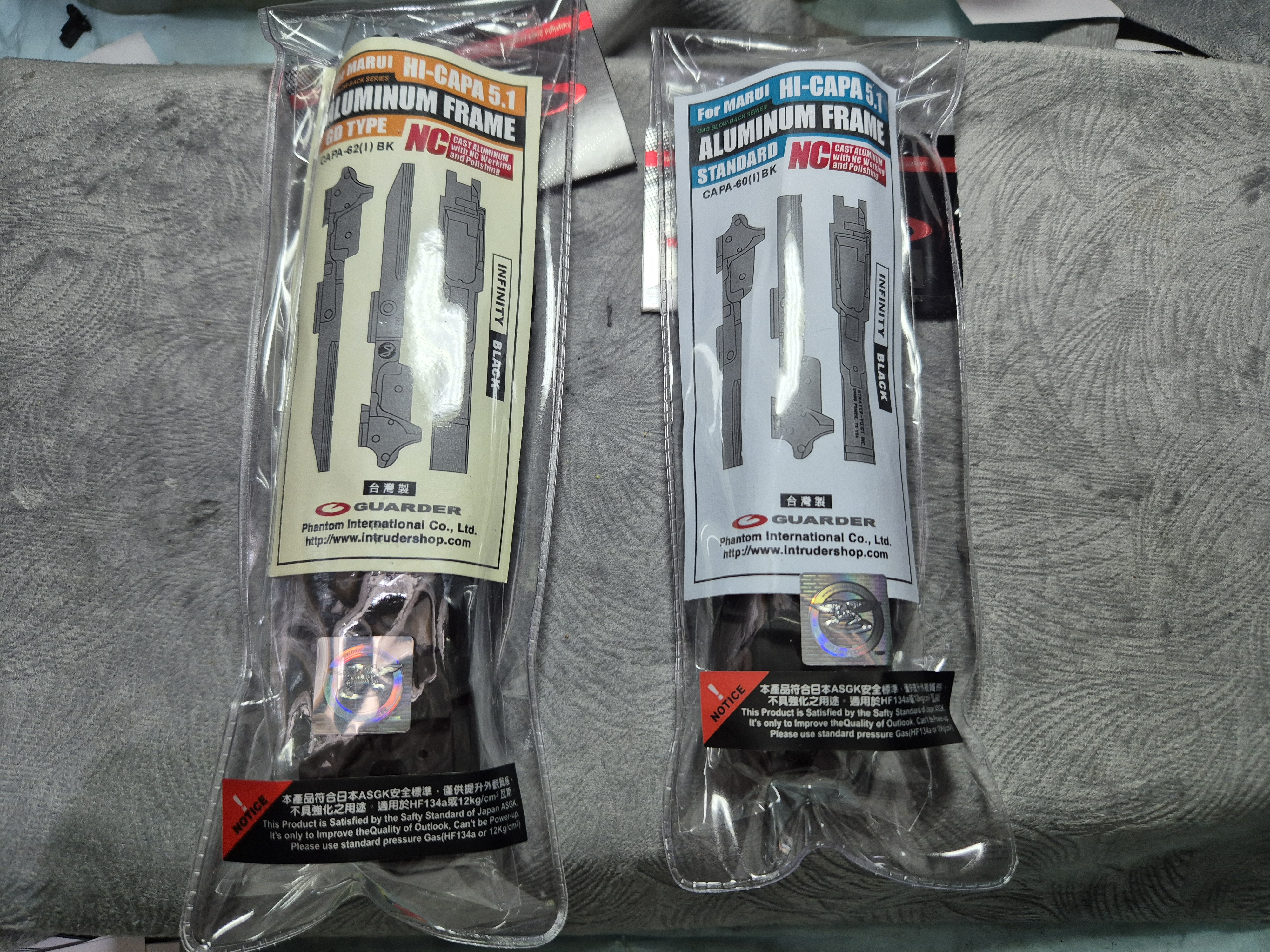 Guarder Infinity Aluminum Frame for Hicapa