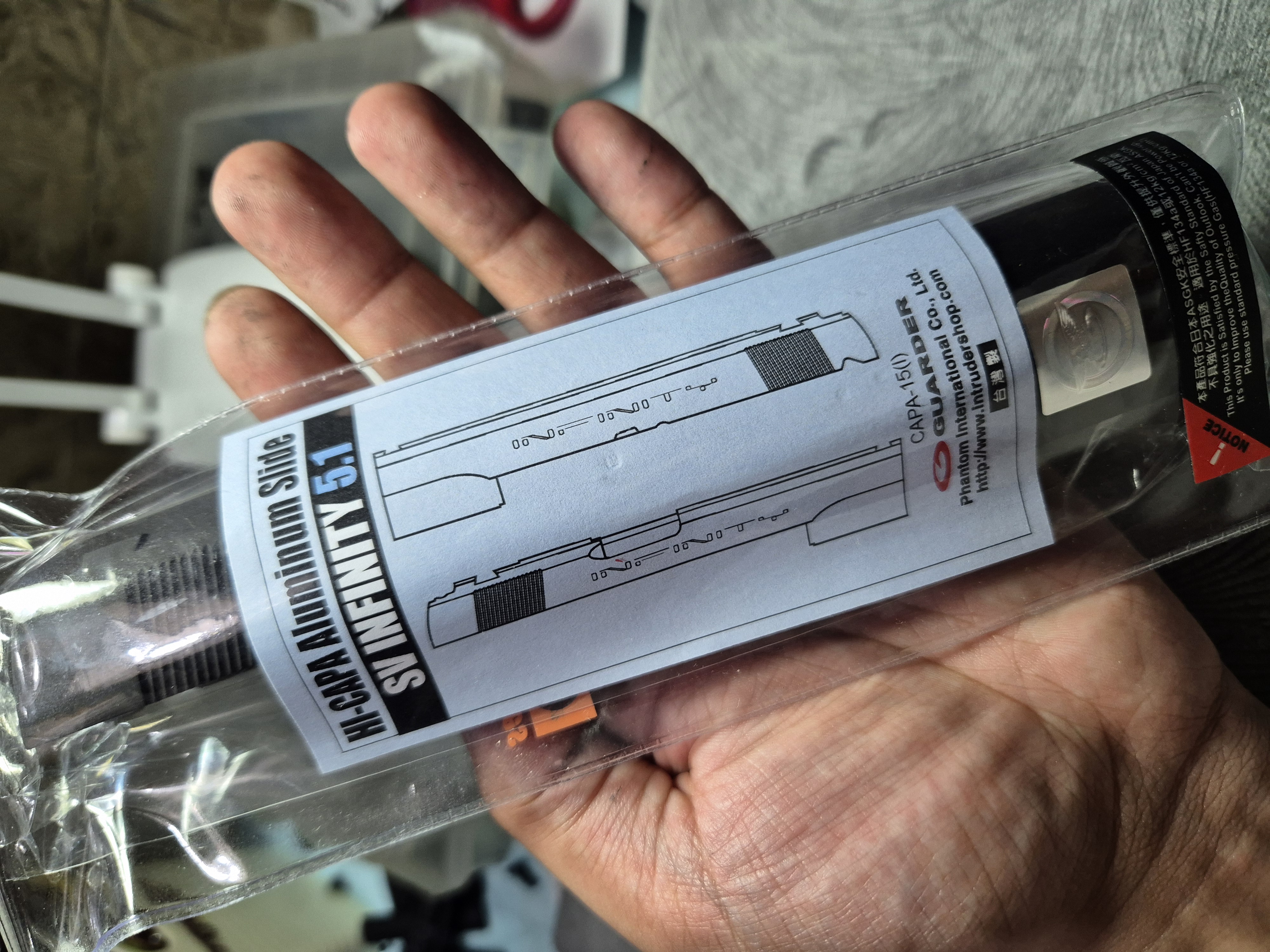 Guarder Infinity Aluminum Slide for 5.1 Hicapa