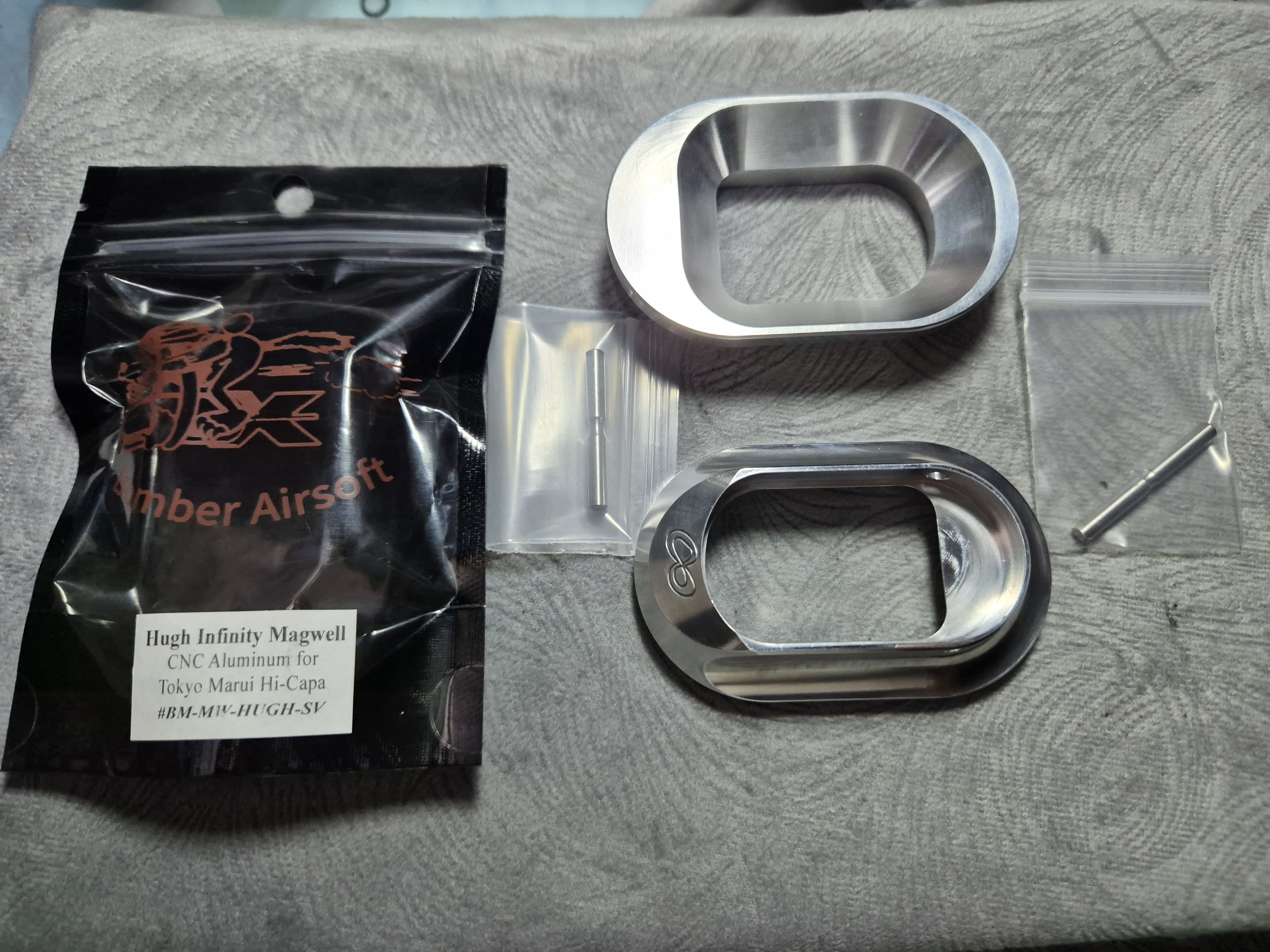 Bomber Hugh Aluminum Magwell for Aluminum Grip Hicapa