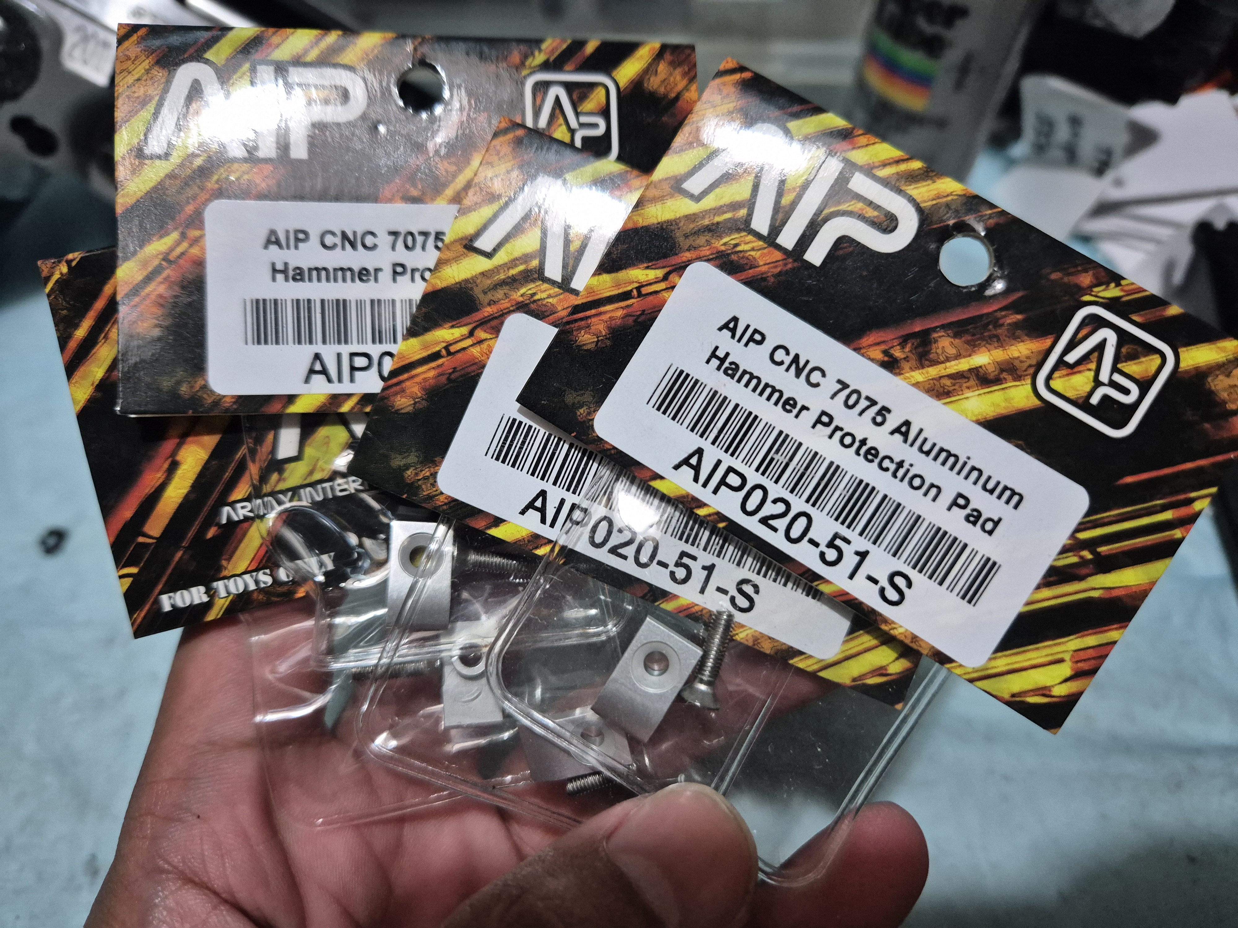 AIP CNC 7075 Aluminum Hammer Protection Pad for Hi-Capa GBB