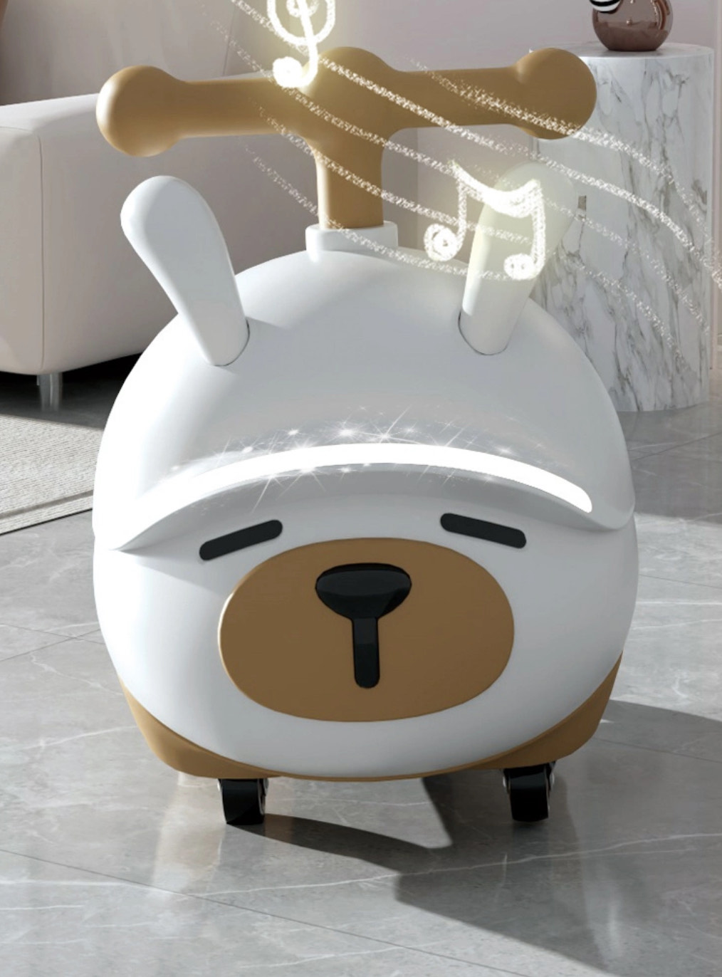 Paspiriama mašinėlė Puppy su Bluetooth funkcija