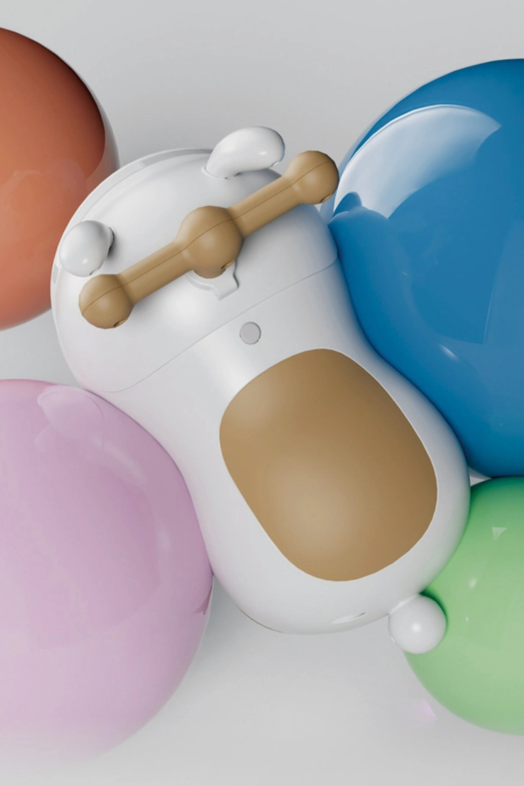 Paspiriama mašinėlė Puppy su Bluetooth funkcija