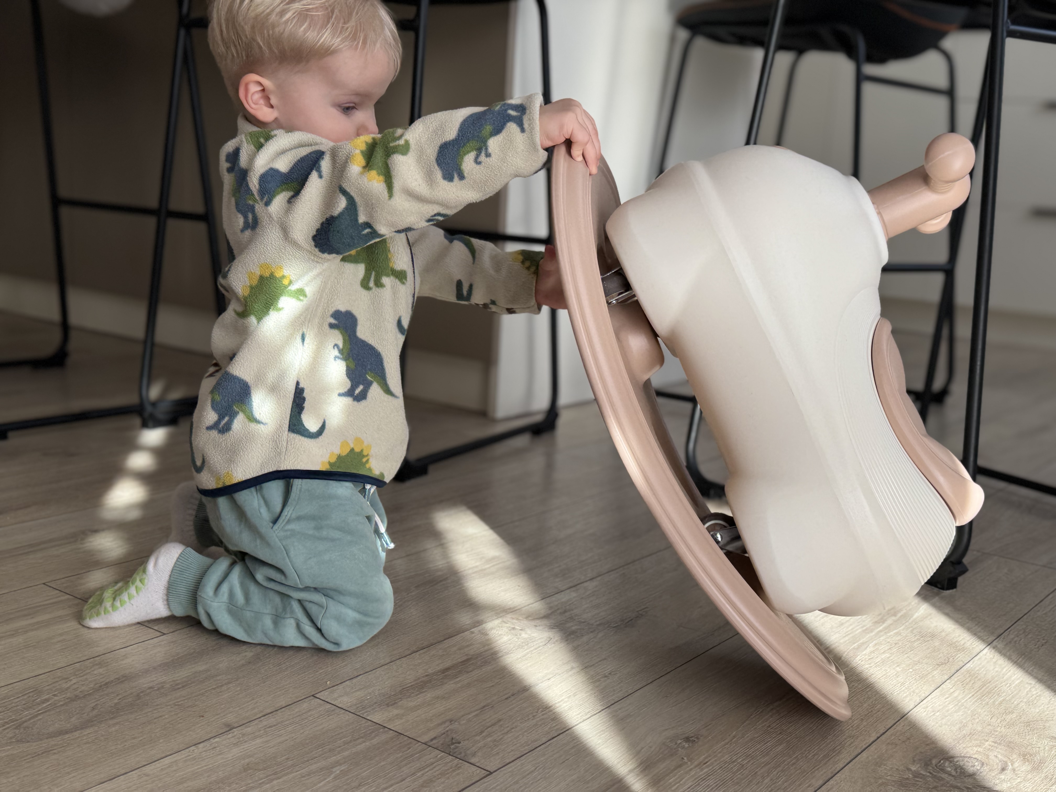 Džy Džy Peanut 3in1 - su lingavimo pagrindu ir virvele