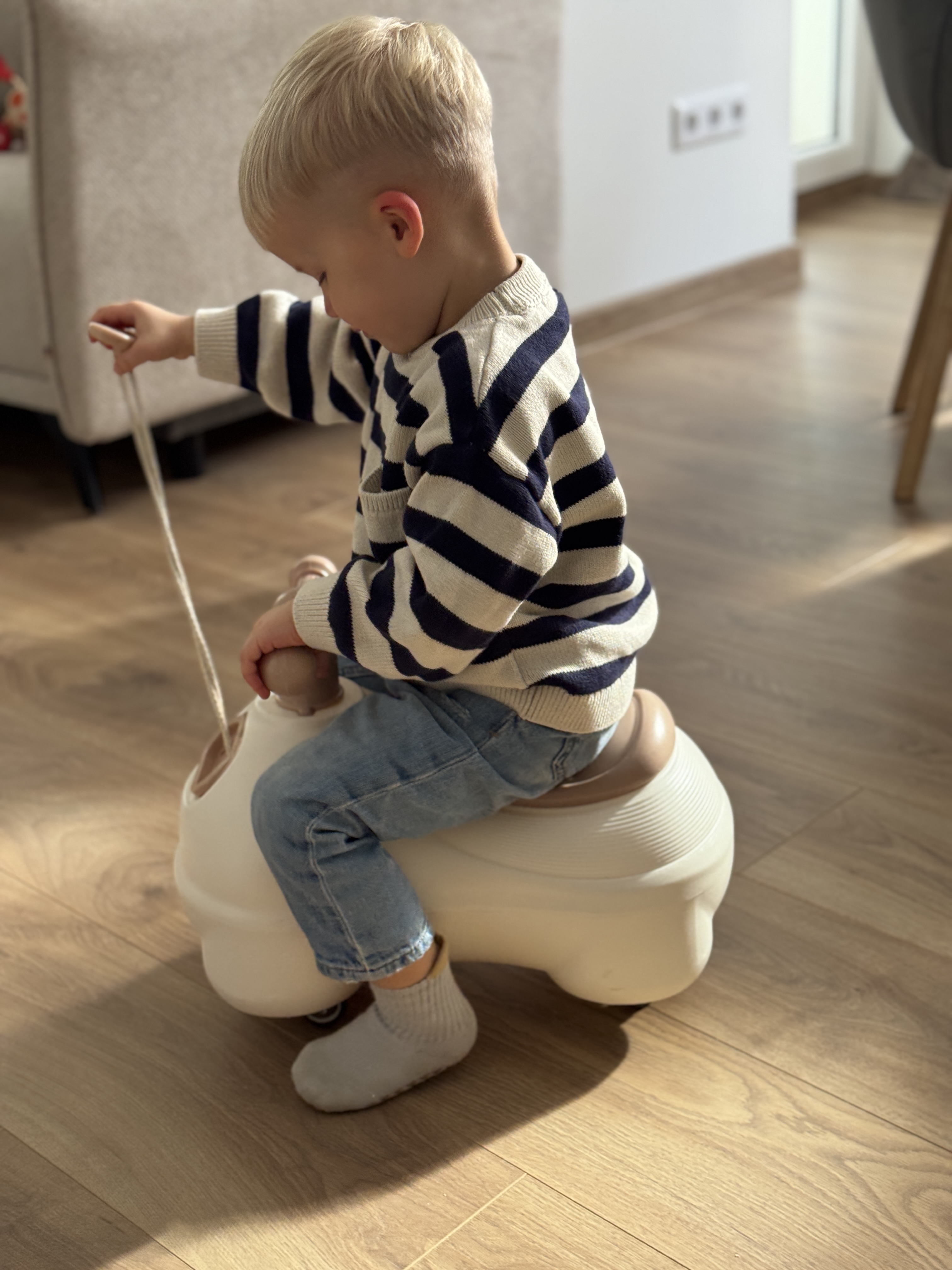 Džy Džy Peanut 3in1 - su lingavimo pagrindu ir virvele