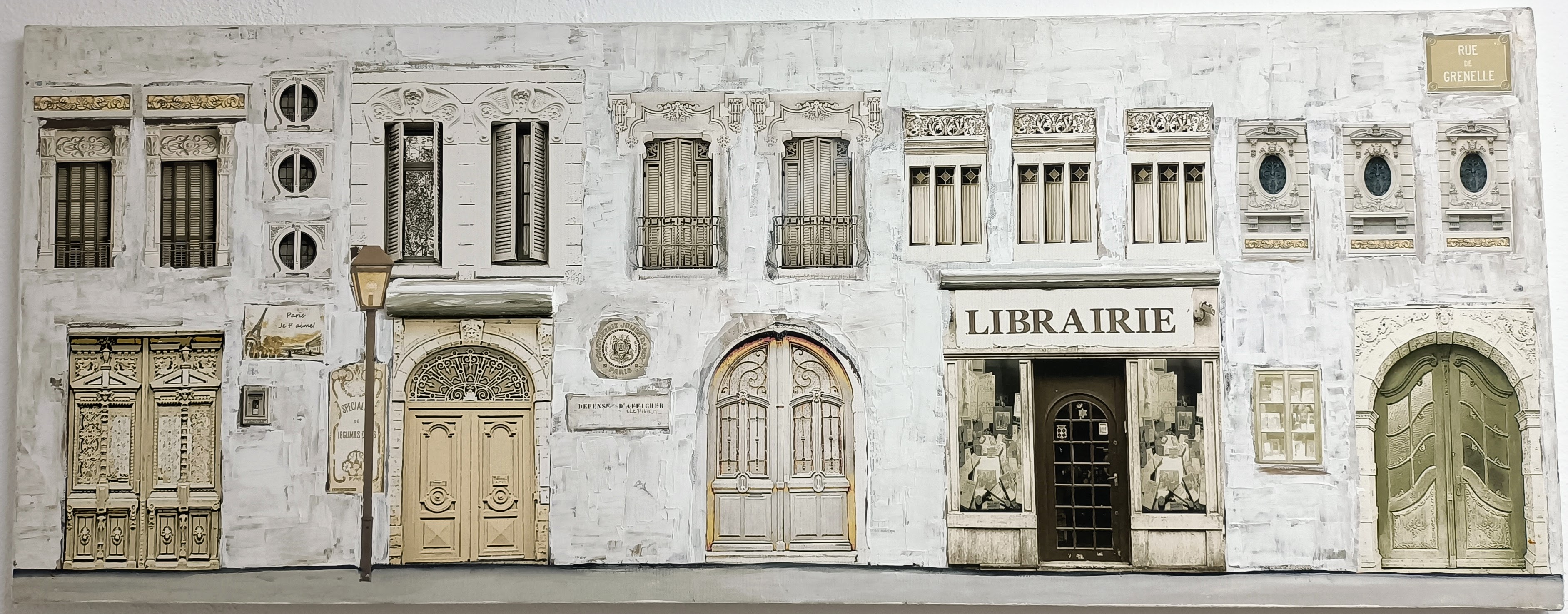 Parisian Facade Wall Art