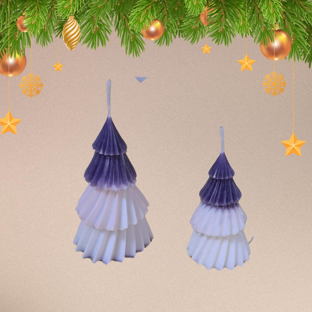 Velas de árbol de Navidad