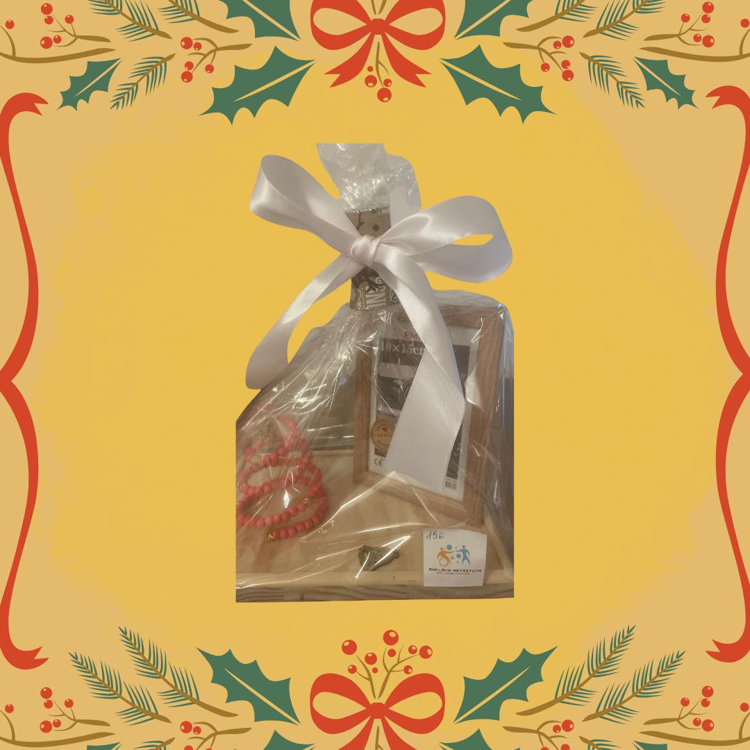 Portarretrato navideño