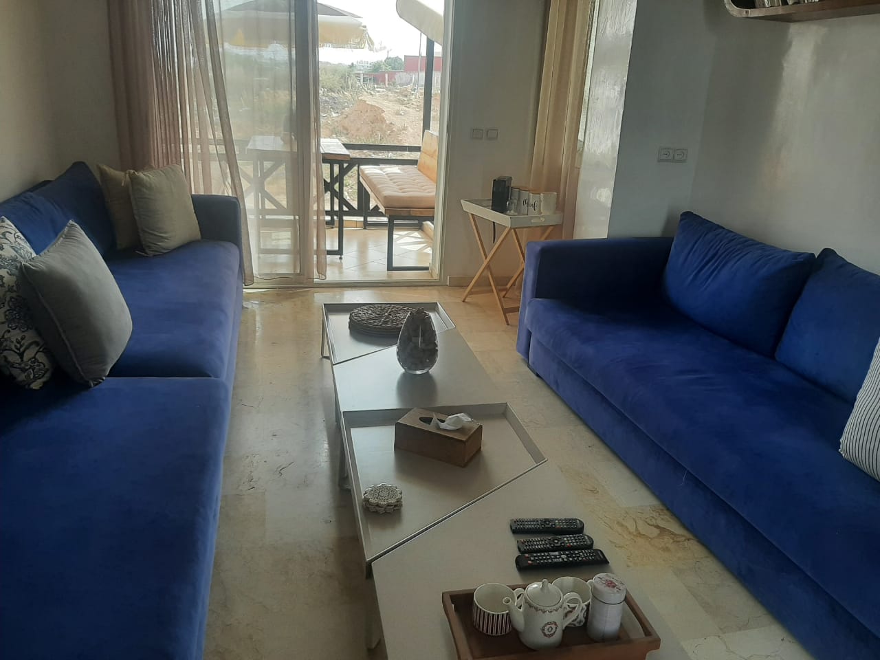 Loue appartement, residence sécurisé, bord de la mer