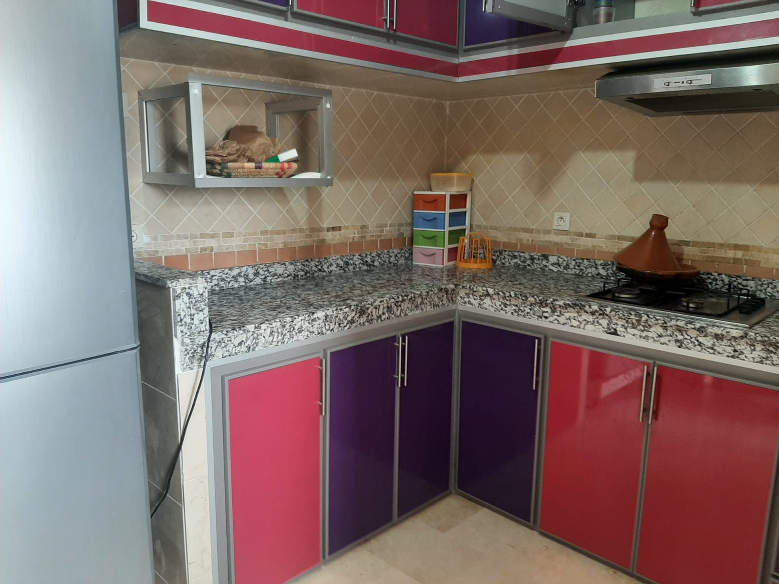 Residence sécurise, loue appt meuble vue mer