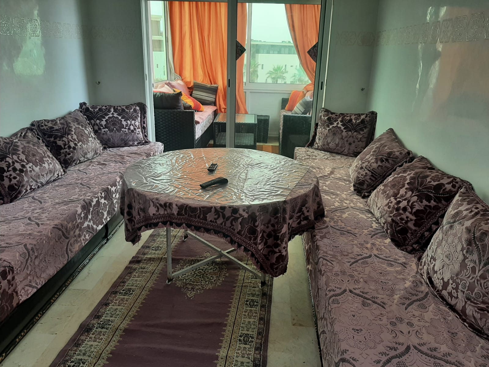 Residence sécurise, loue appt meuble vue mer