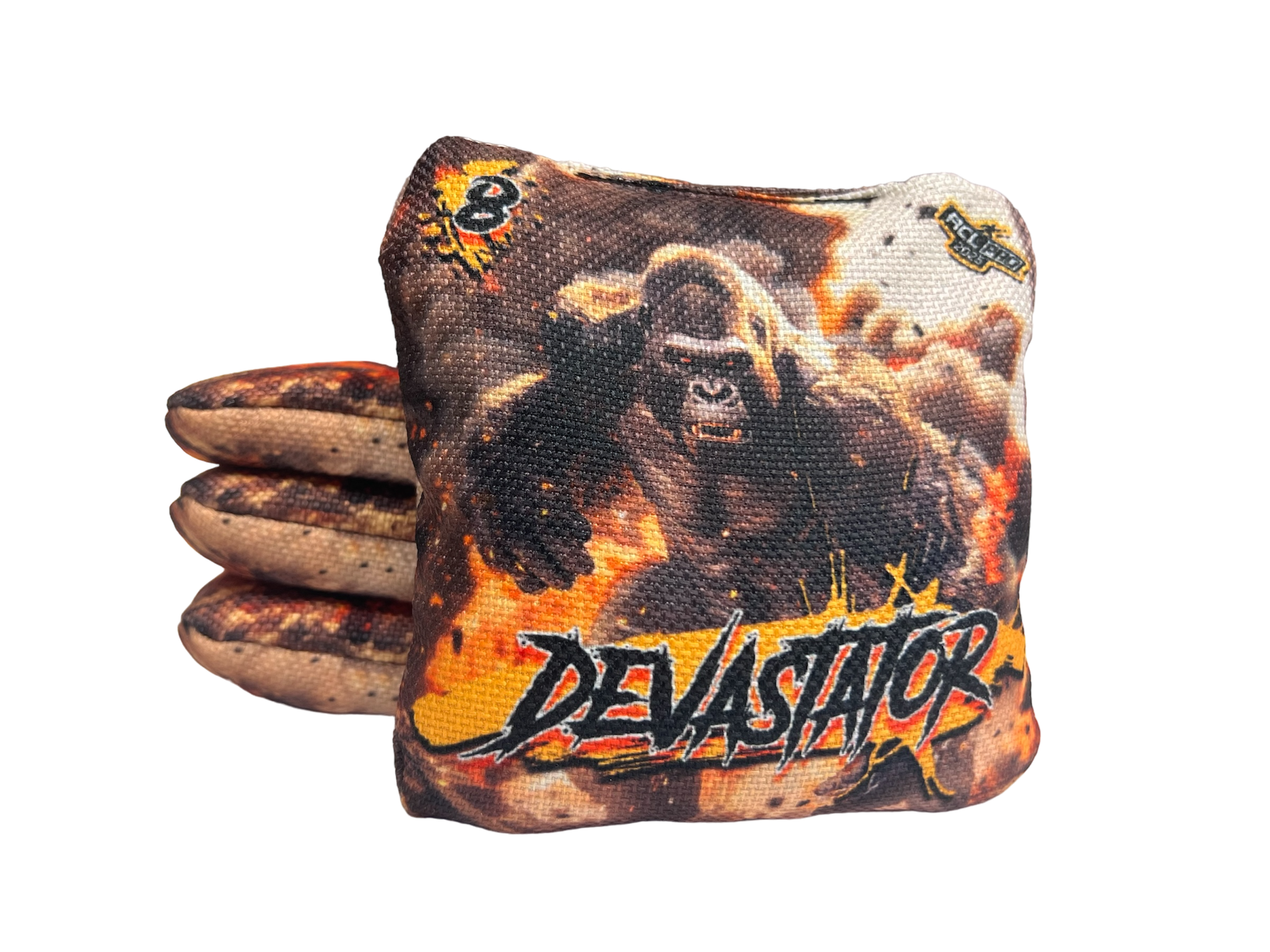 Titan Devastator – 2025 ACL PRO patvirtinti maišeliai – 4 vnt. rinkinys