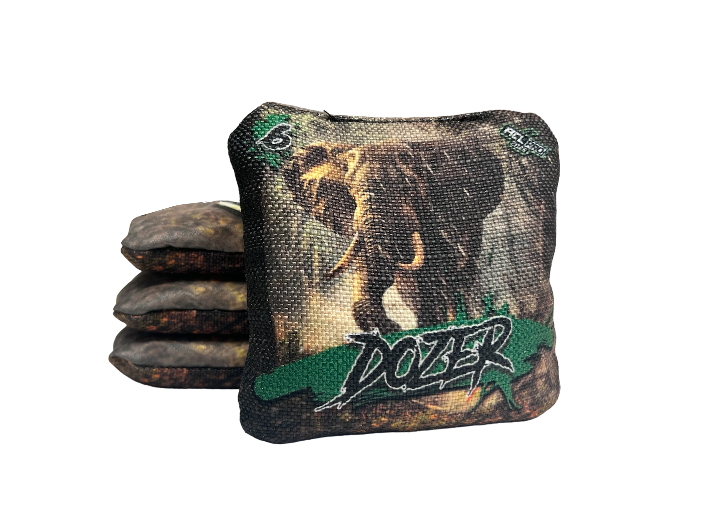 Titan Dozer – 2025 ACL PRO patvirtinti maišeliai – 4 vnt. rinkinys