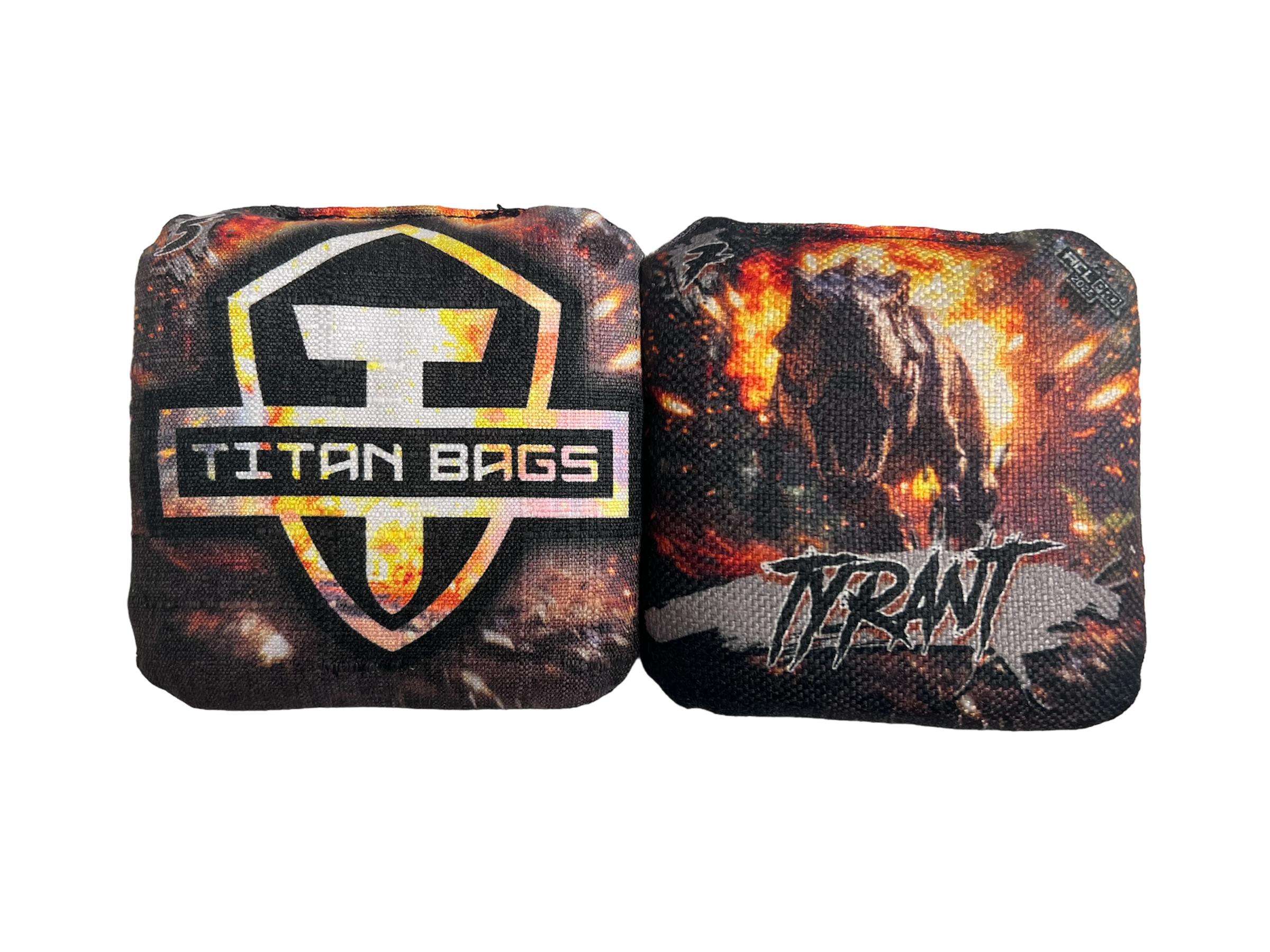 Titan Tyrant – 2025 ACL PRO patvirtinti maišeliai – 4 vnt. rinkinys
