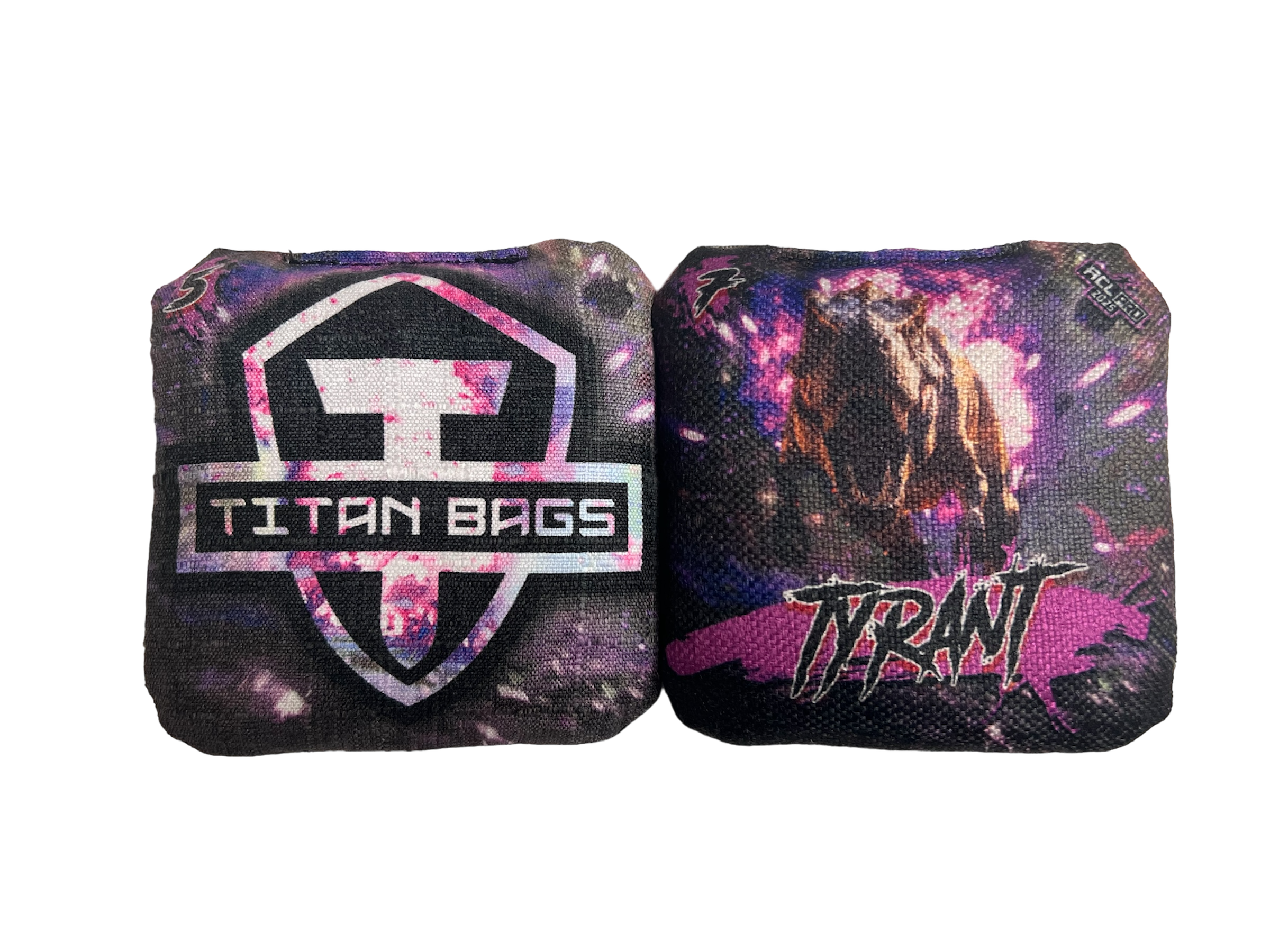 Titan Tyrant – 2025 ACL PRO patvirtinti maišeliai – 4 vnt. rinkinys