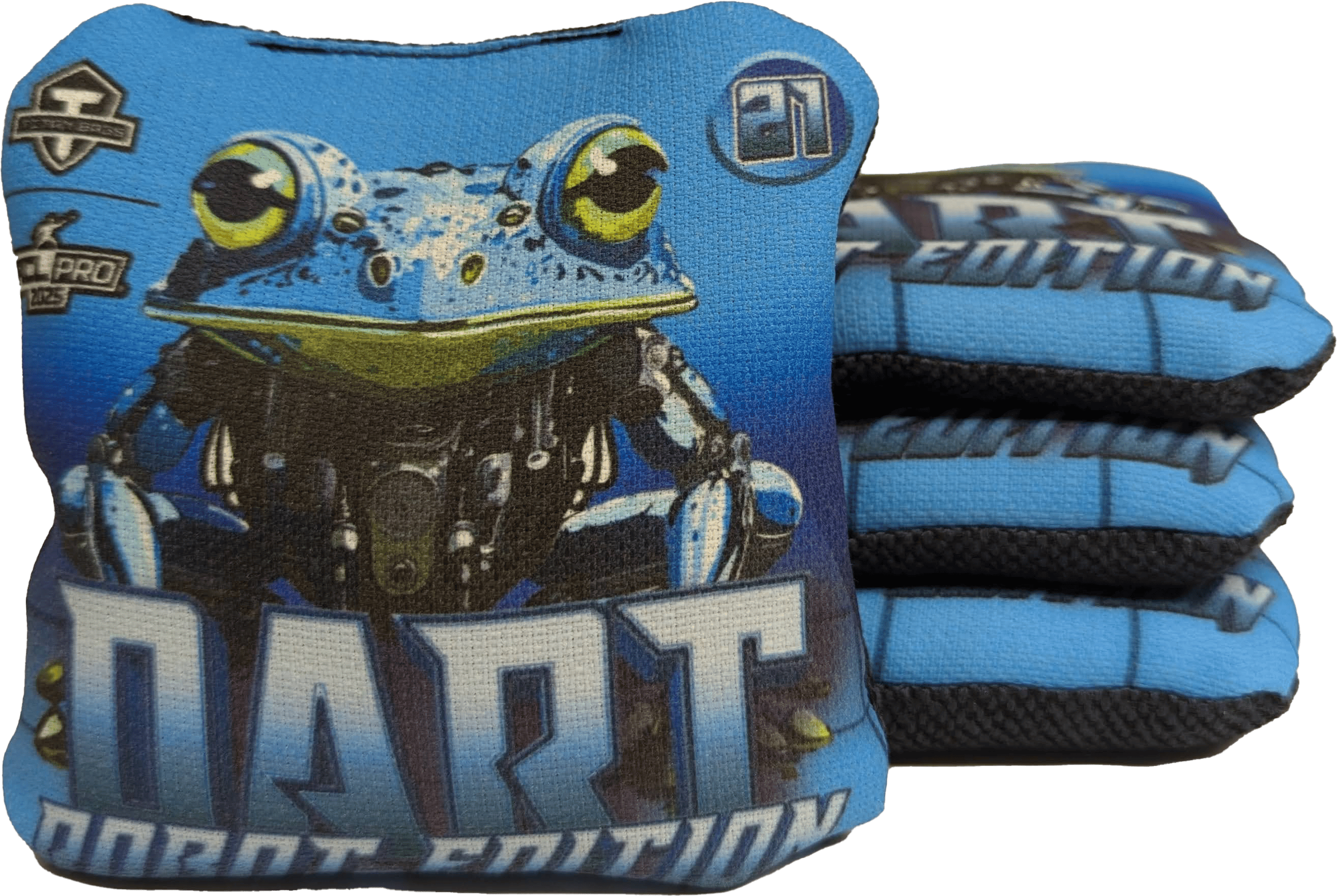 Burchfield Dart Robot Edition – ACL patvirtinti Cornhole maišeliai – 4 vnt. rinkinys