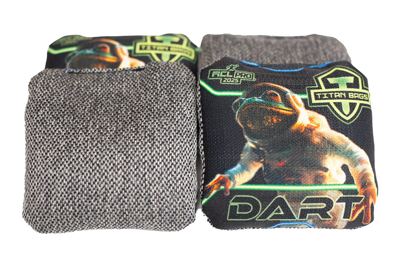 Galaxy Dart – ACL patvirtinti Cornhole maišeliai – 4 vnt. rinkinys