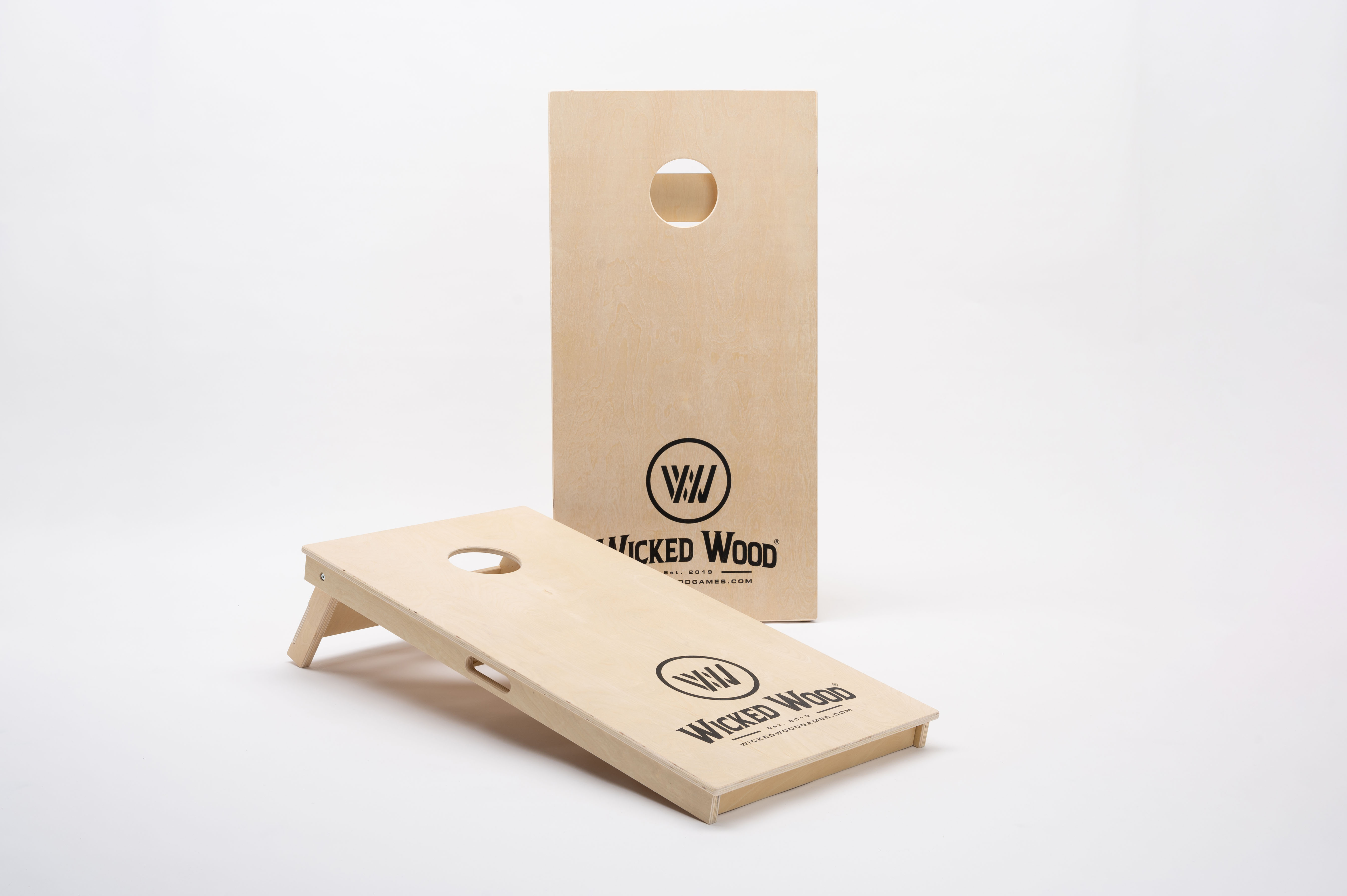 Game board (ACL Comp) 120x60 - with "Wicked Wood Logo".