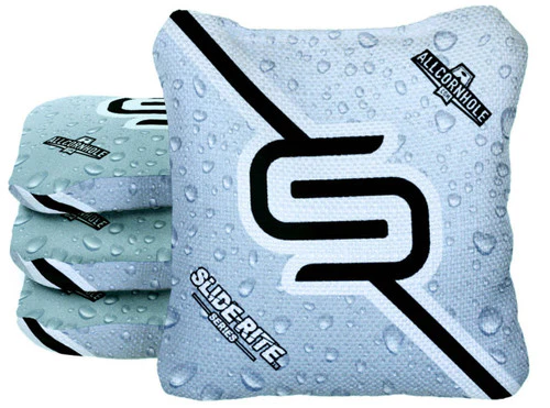 AllCornhole Slide-Rite 1x4 Grey Cornhole Bags