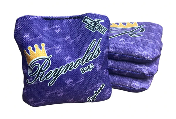 Reynolds Typhoon - 1x4 purple color Cornhole bags