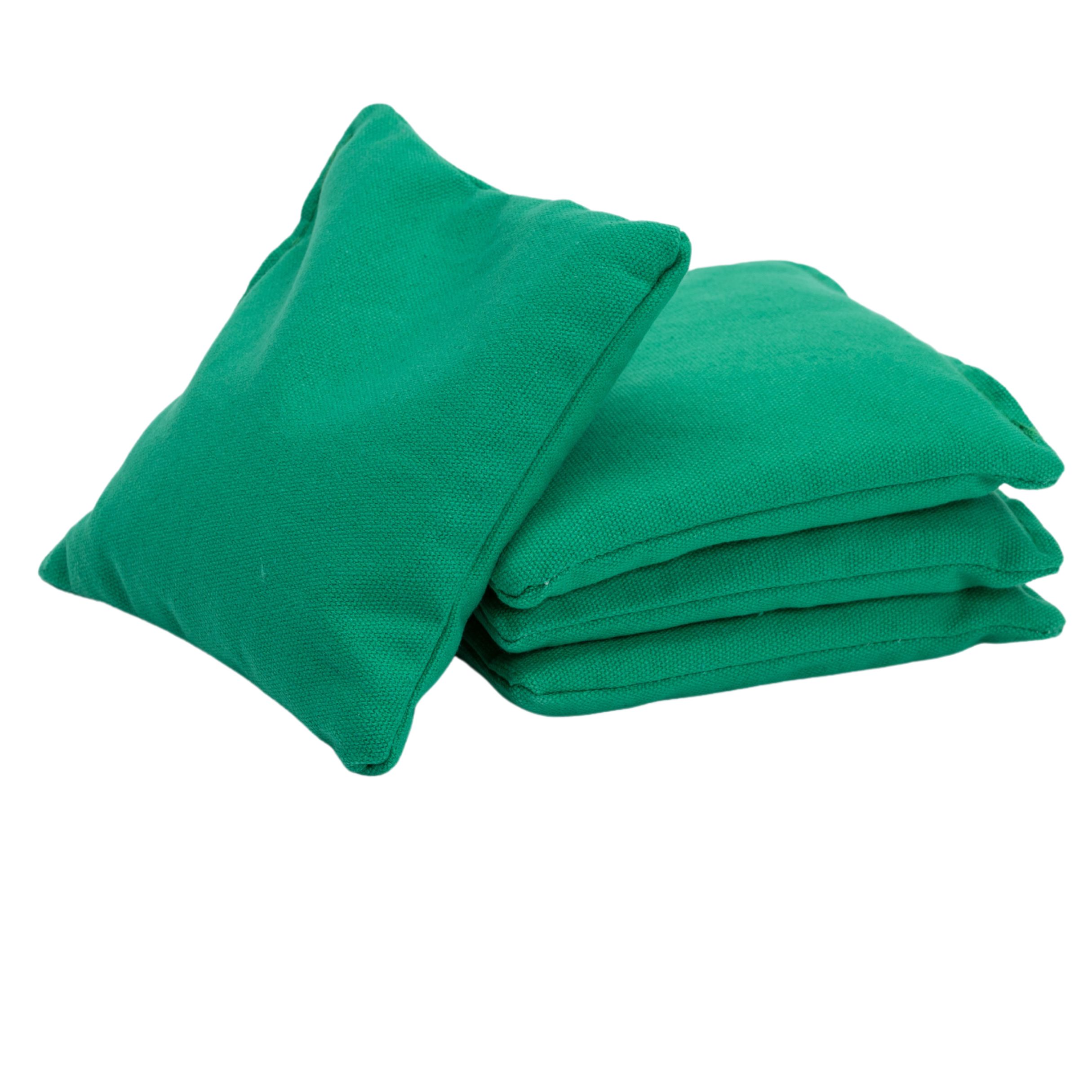 1x4 Green Cornhole Bags