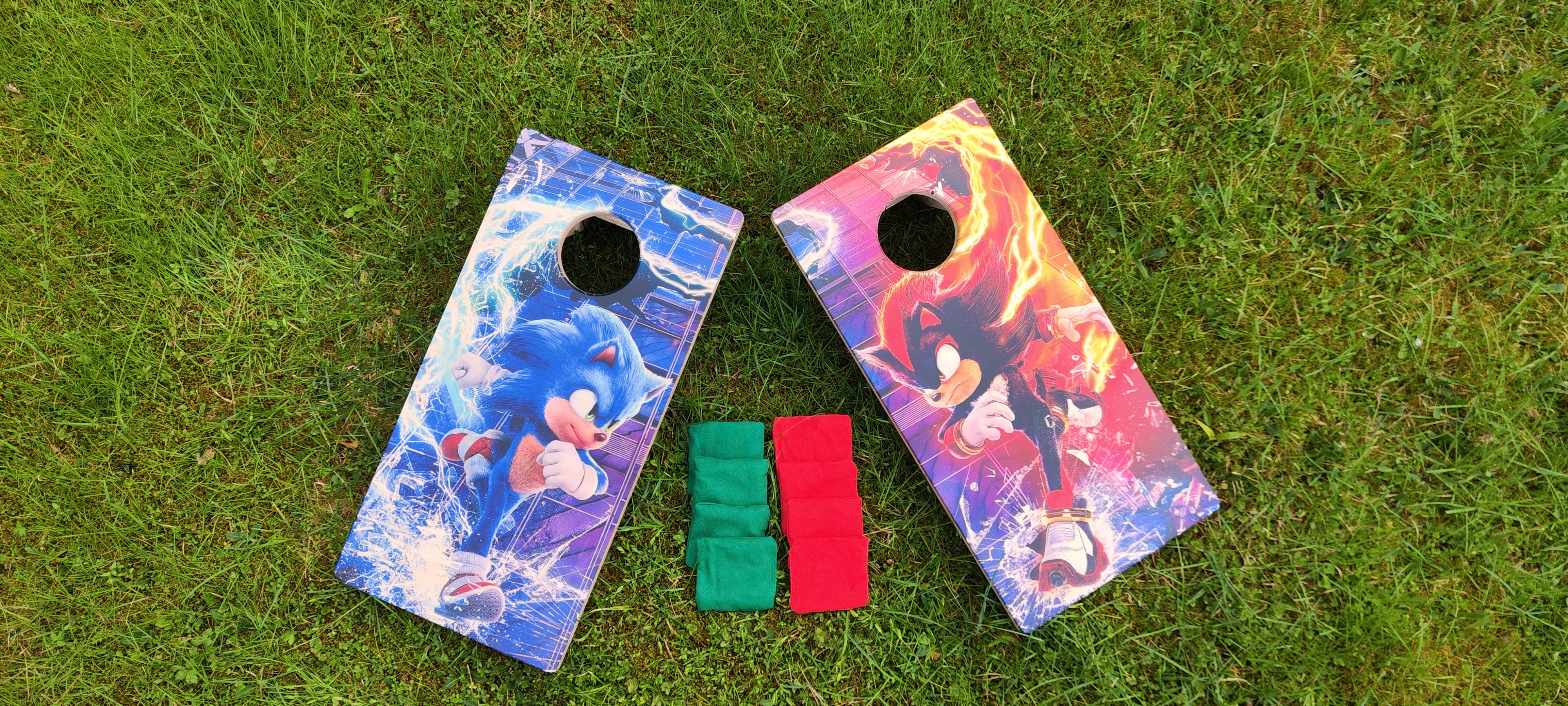 Mini cornhole žaidimo rinkinys