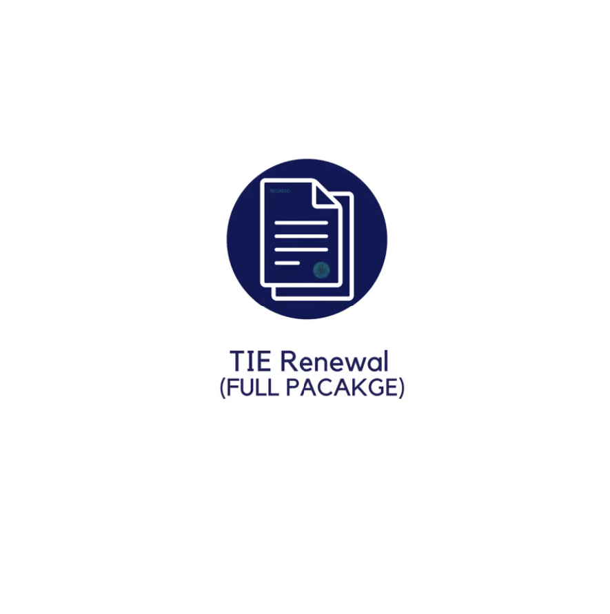 TIE RENEWAL (Full Package)