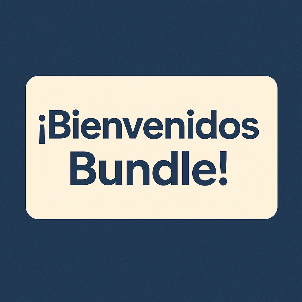 Bienvenidos Bundle For EU Students