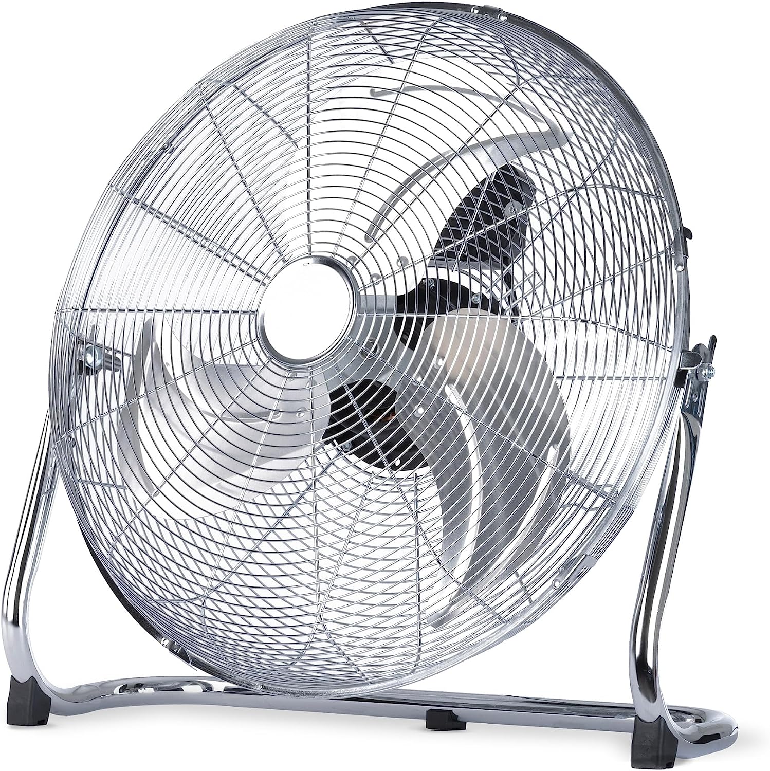 Fab Fans® 16" High Velocity Metal Chrome Floor 
