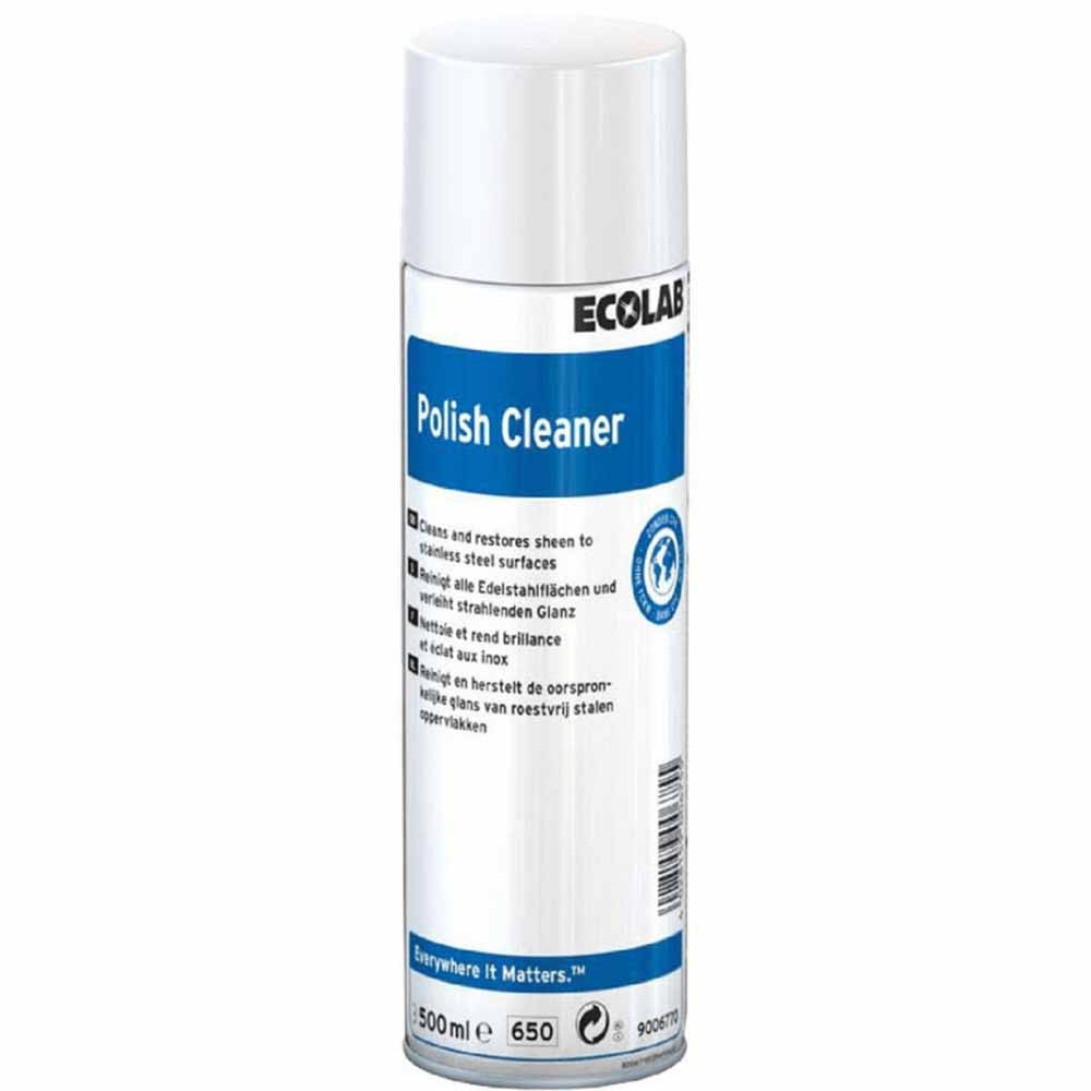 Ecolab S.S. Polish Cleaner Paslanmaz Çelik Mamuller için Temizlik ve Bakım Ürünü 500 Ml