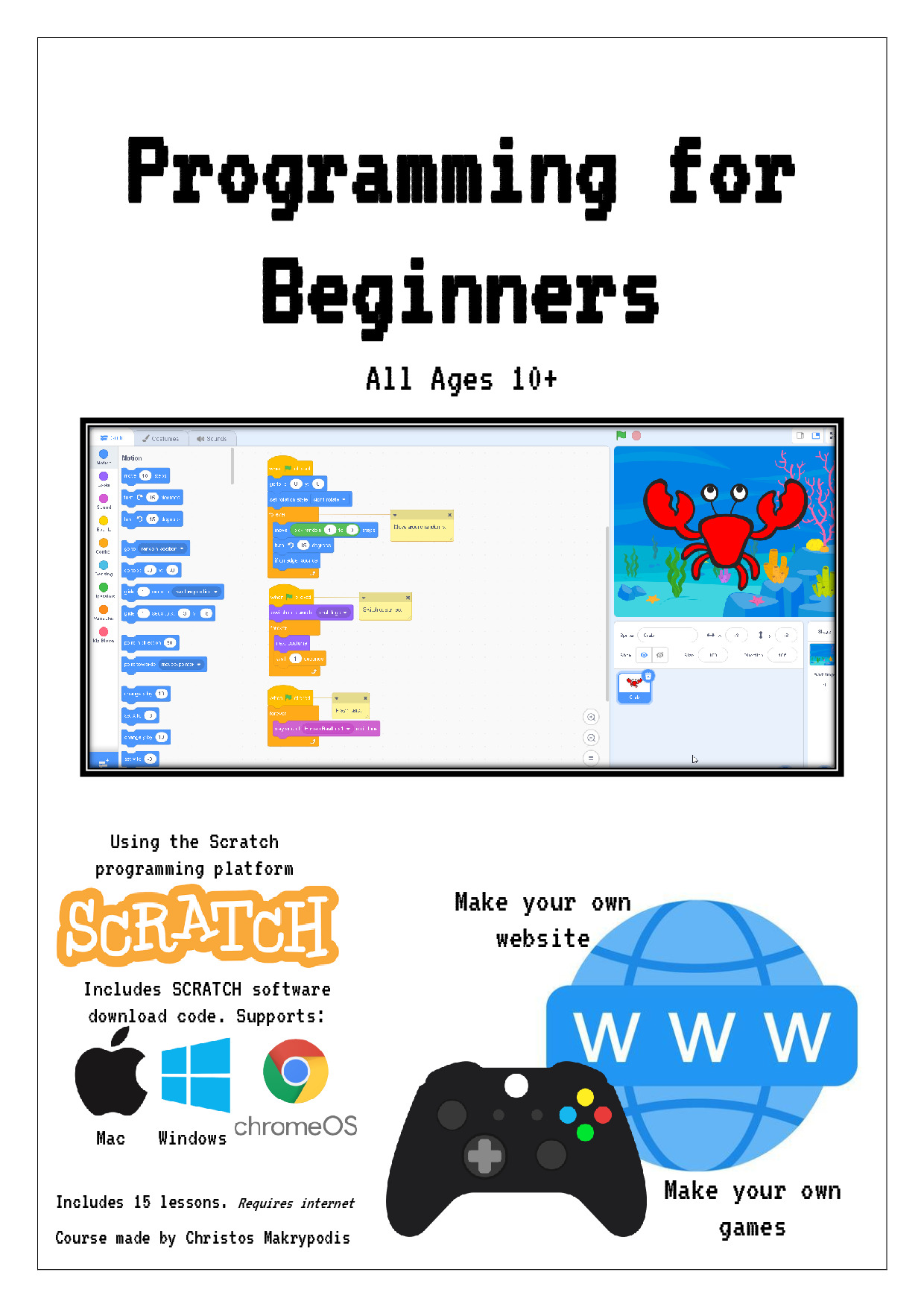 Programming for beginners - online course