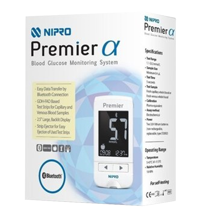 Sistema de monitoreo de glucosa en sangre (Glucómetro)